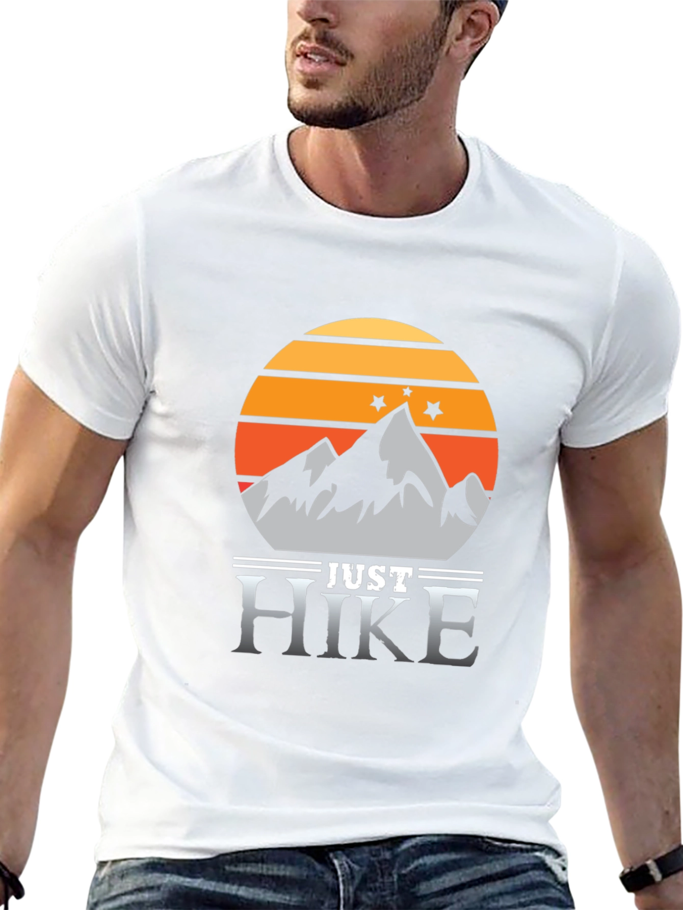 Just Hike Tee - Mountain Adventure T-Shirt