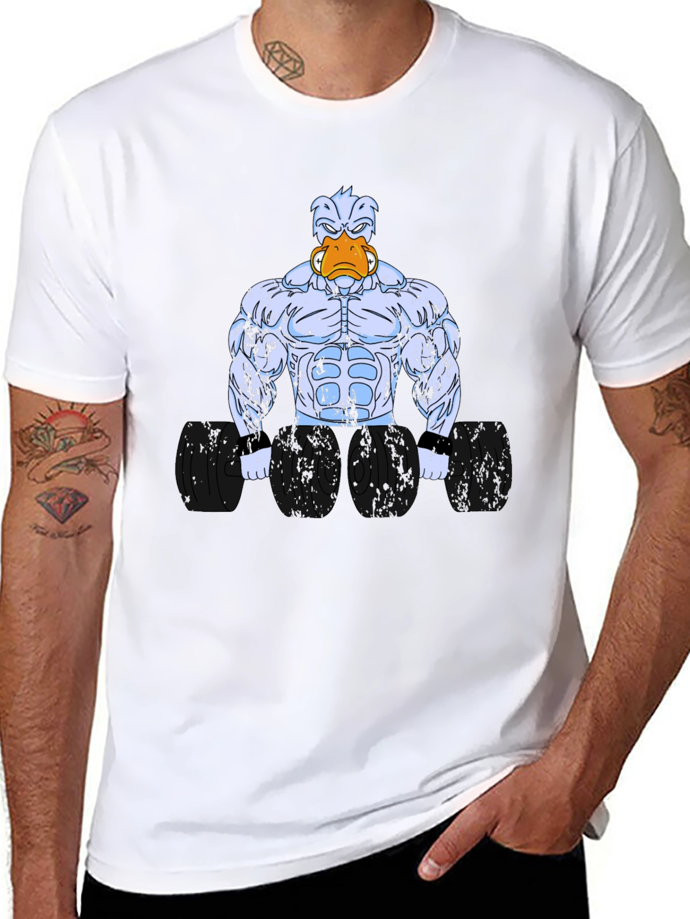 Duck Muscle T-Shirt - Gym Ready Apparel