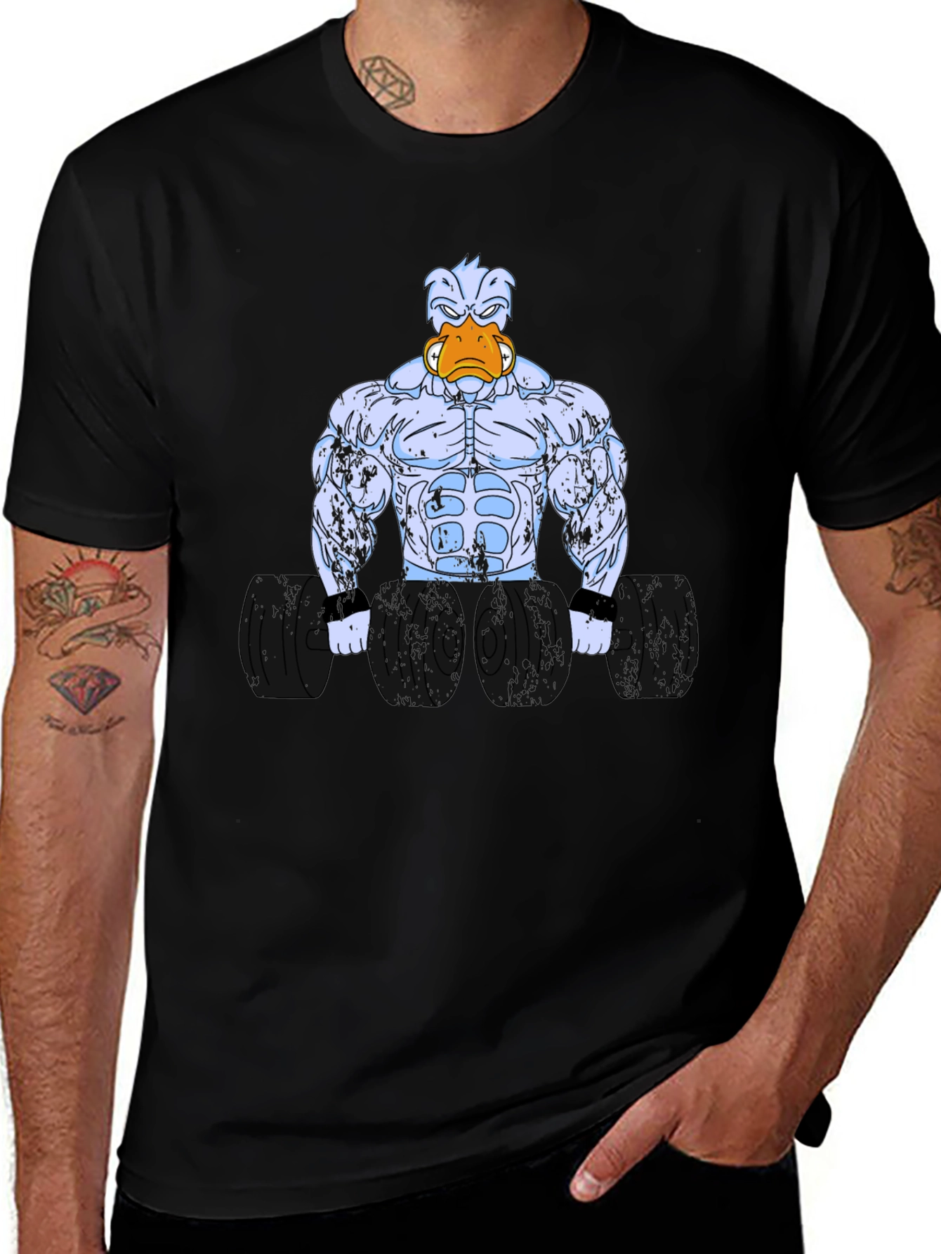 Duck Muscle T-Shirt - Gym Ready Apparel