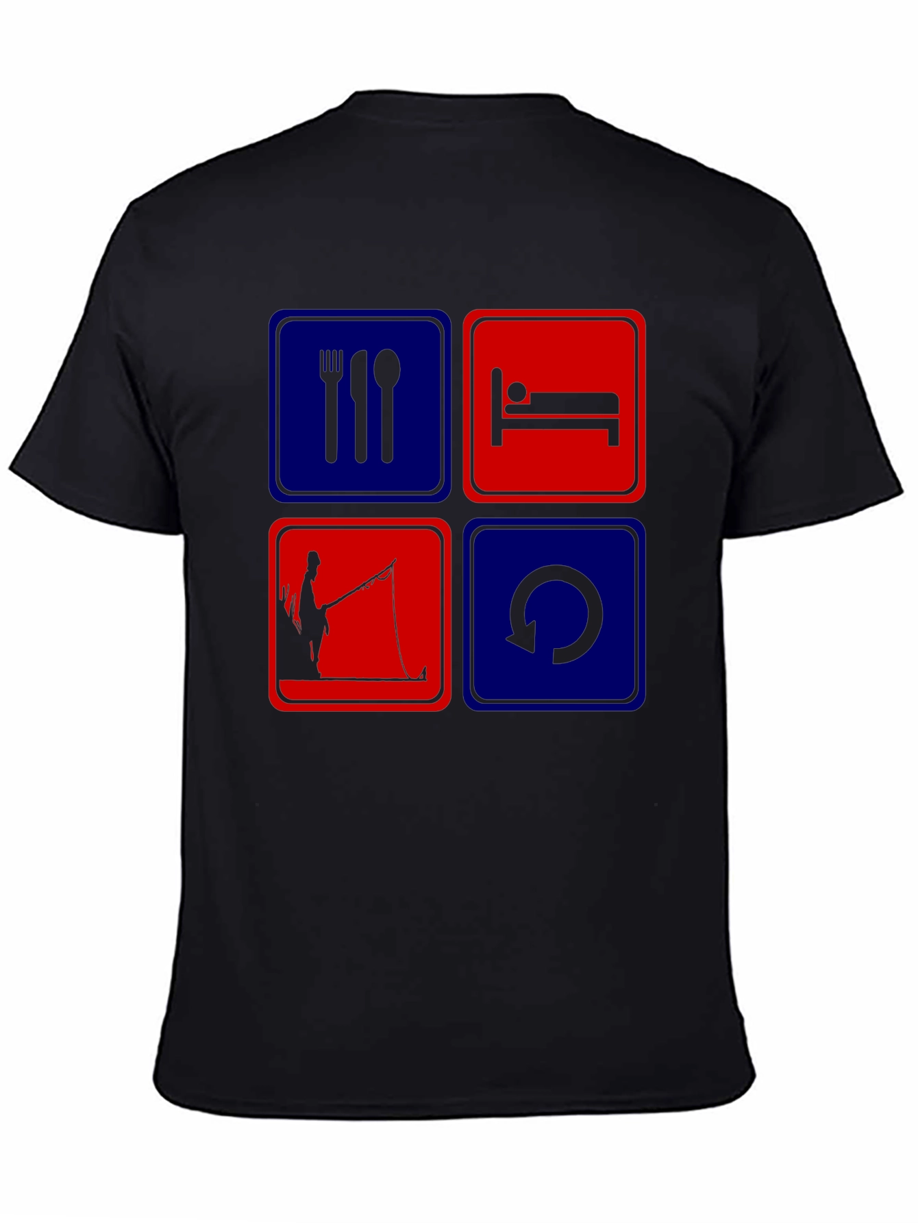 Eat Sleep Fish Repeat T-Shirt