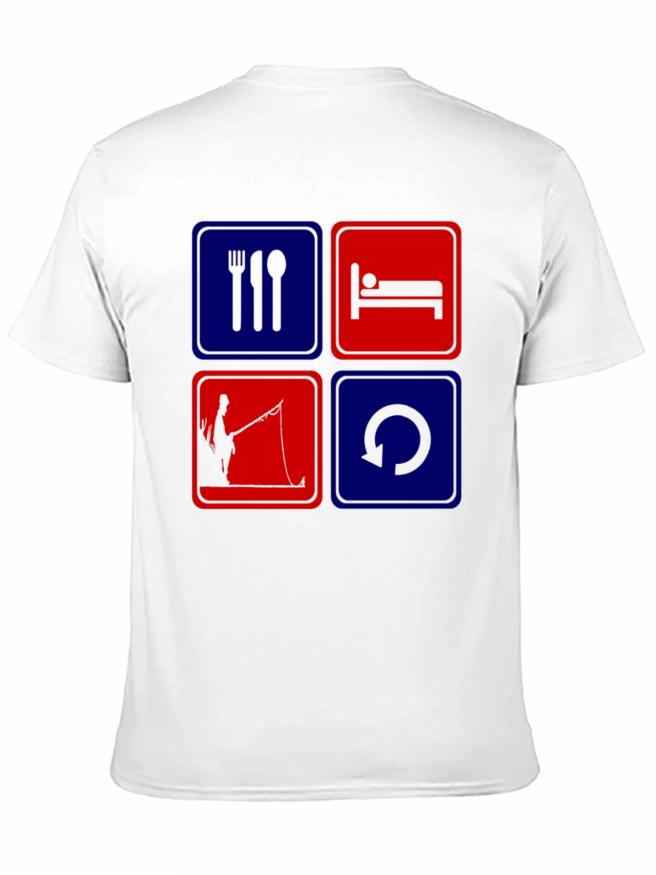 Eat Sleep Fish Repeat T-Shirt