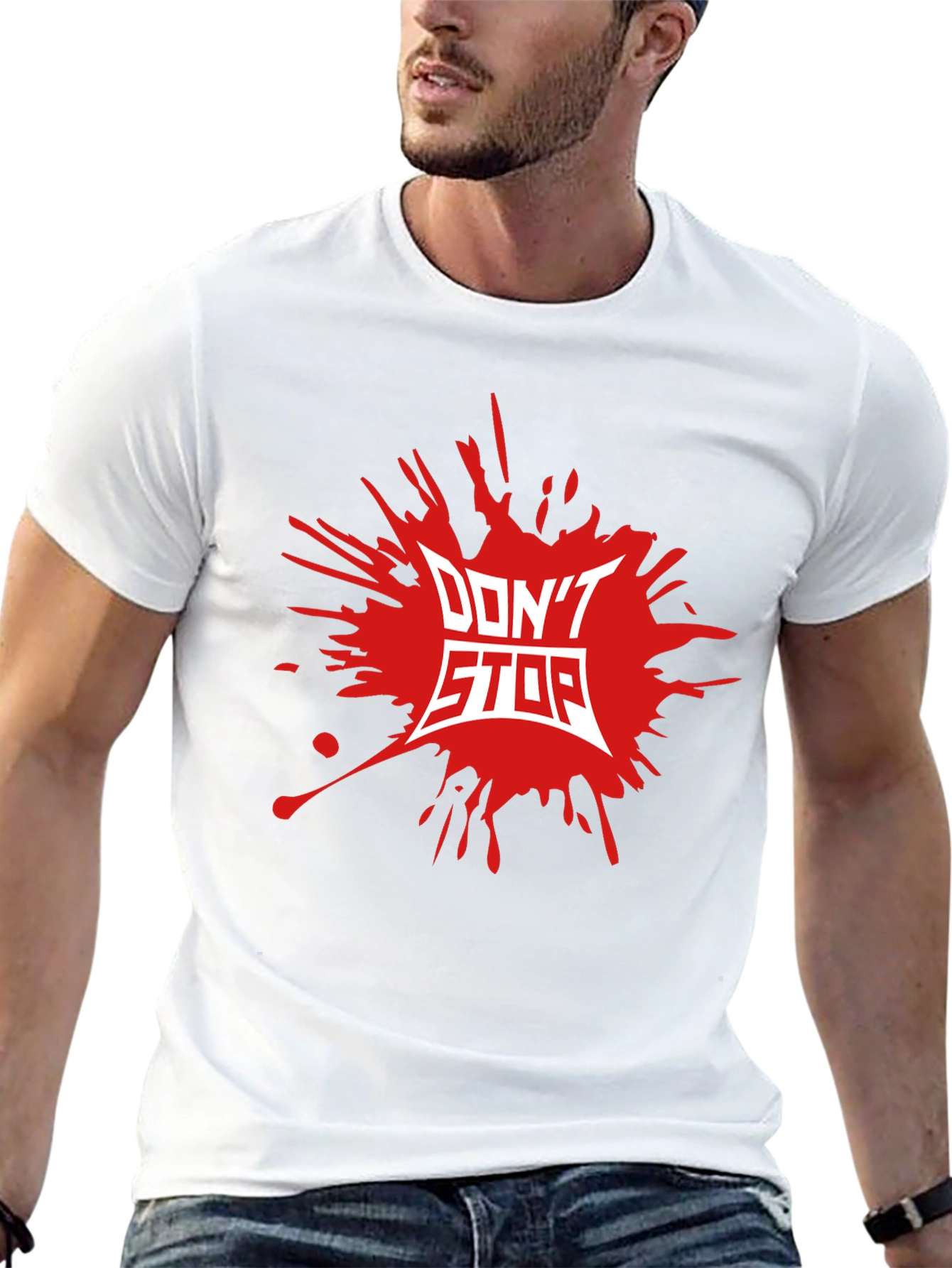 Dont Stop Black T-Shirt