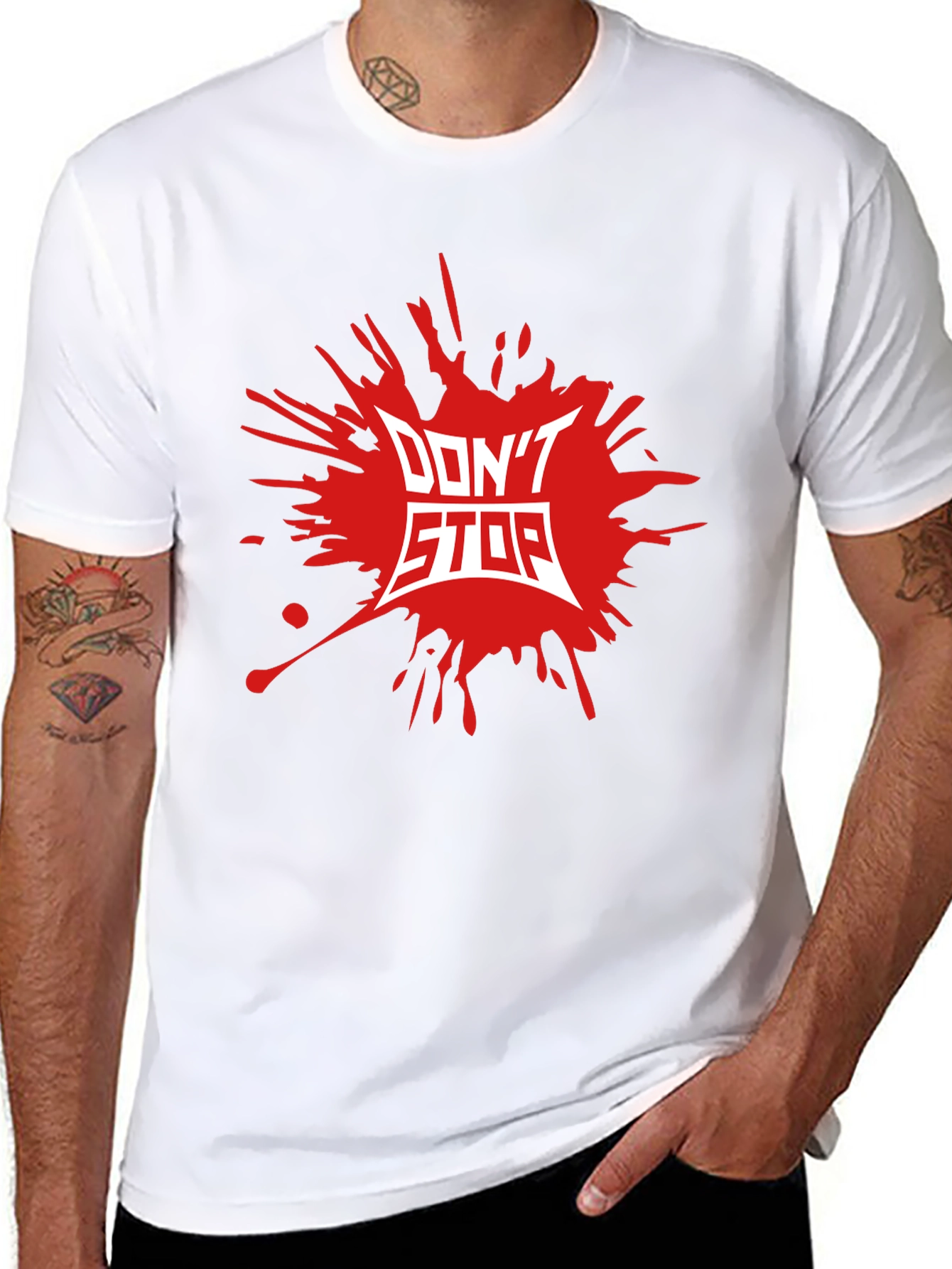 Dont Stop Black T-Shirt