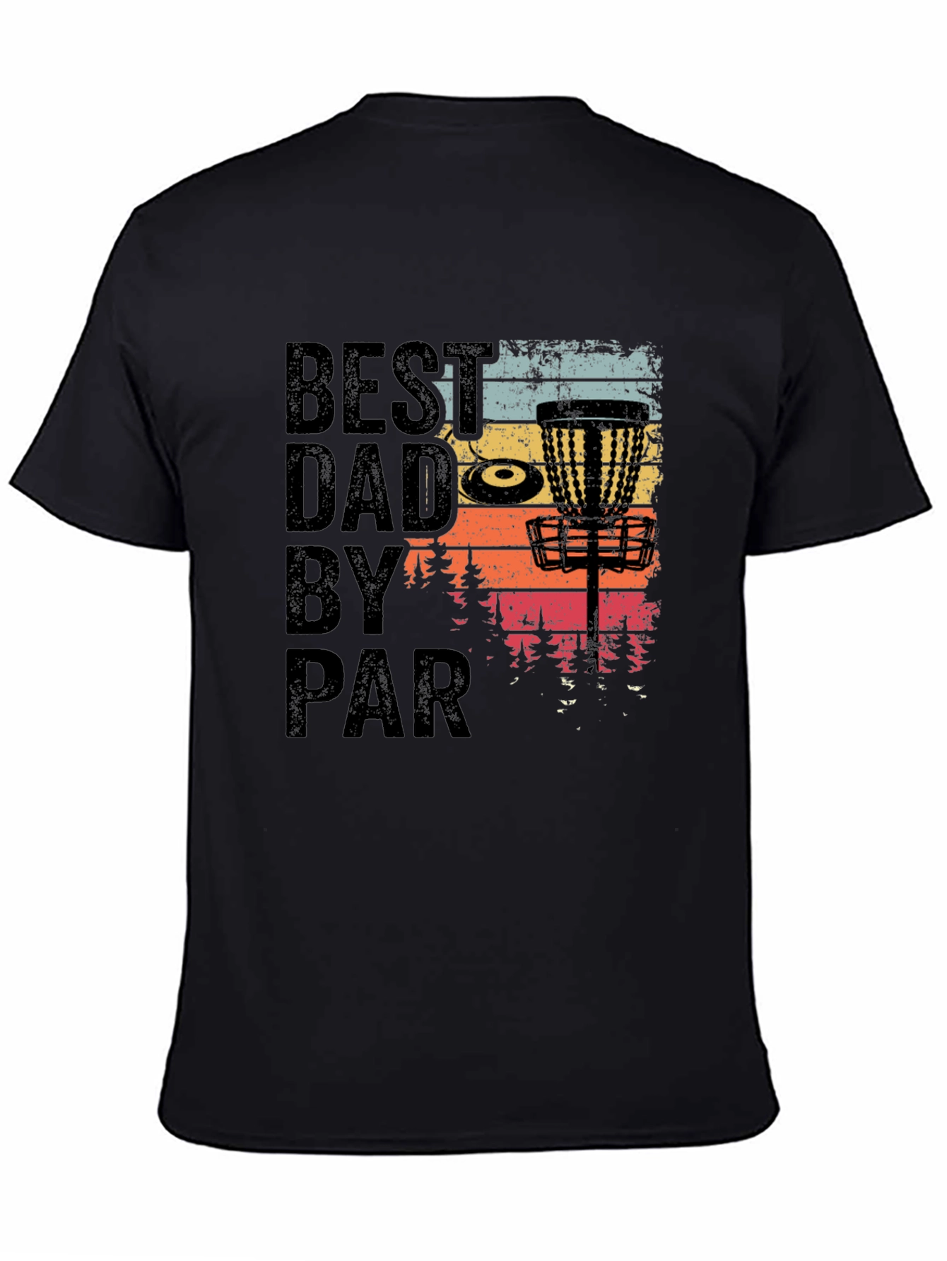 Best Dad by Par Disc Golf T-Shirt