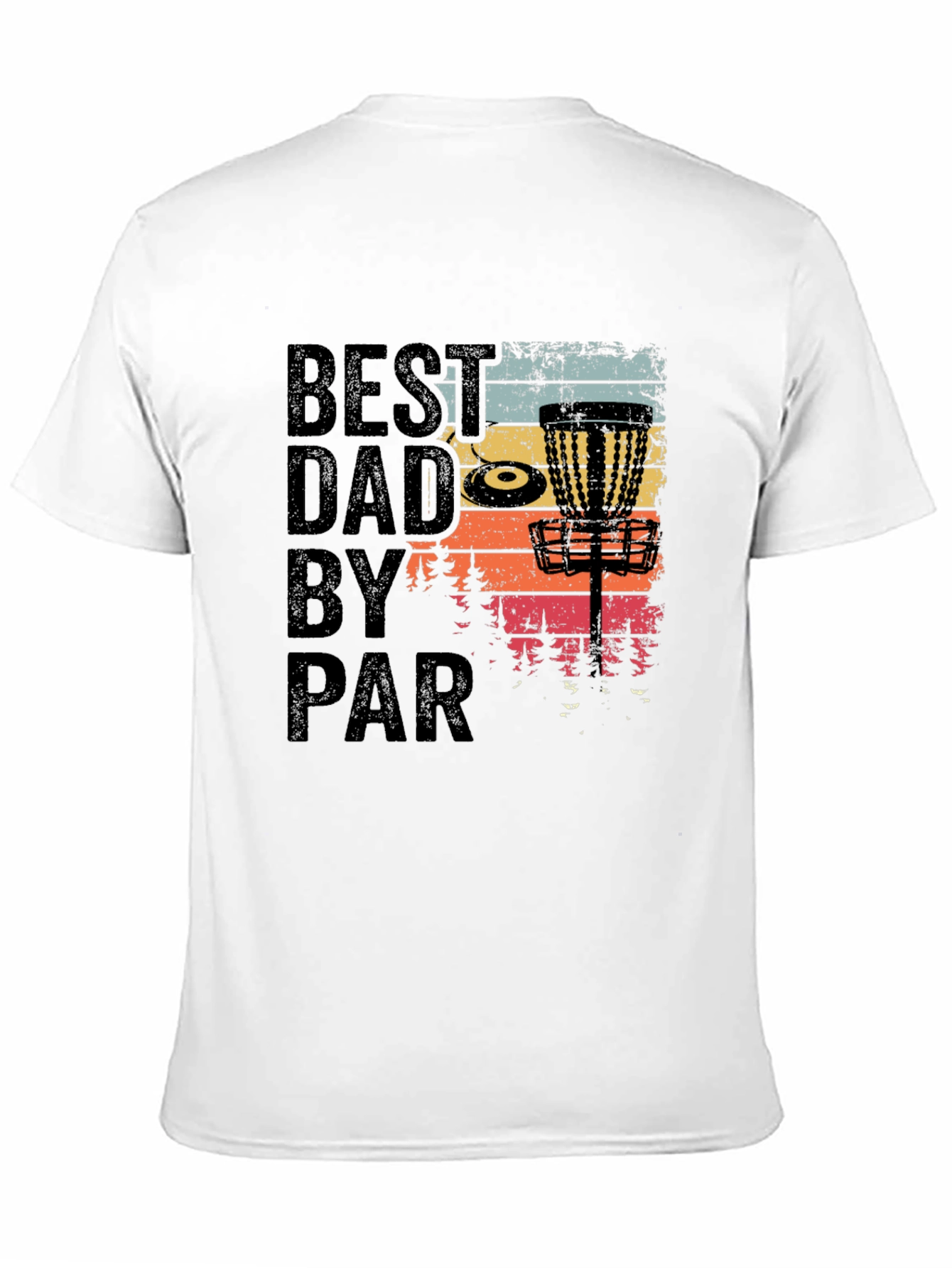 Best Dad by Par Disc Golf T-Shirt