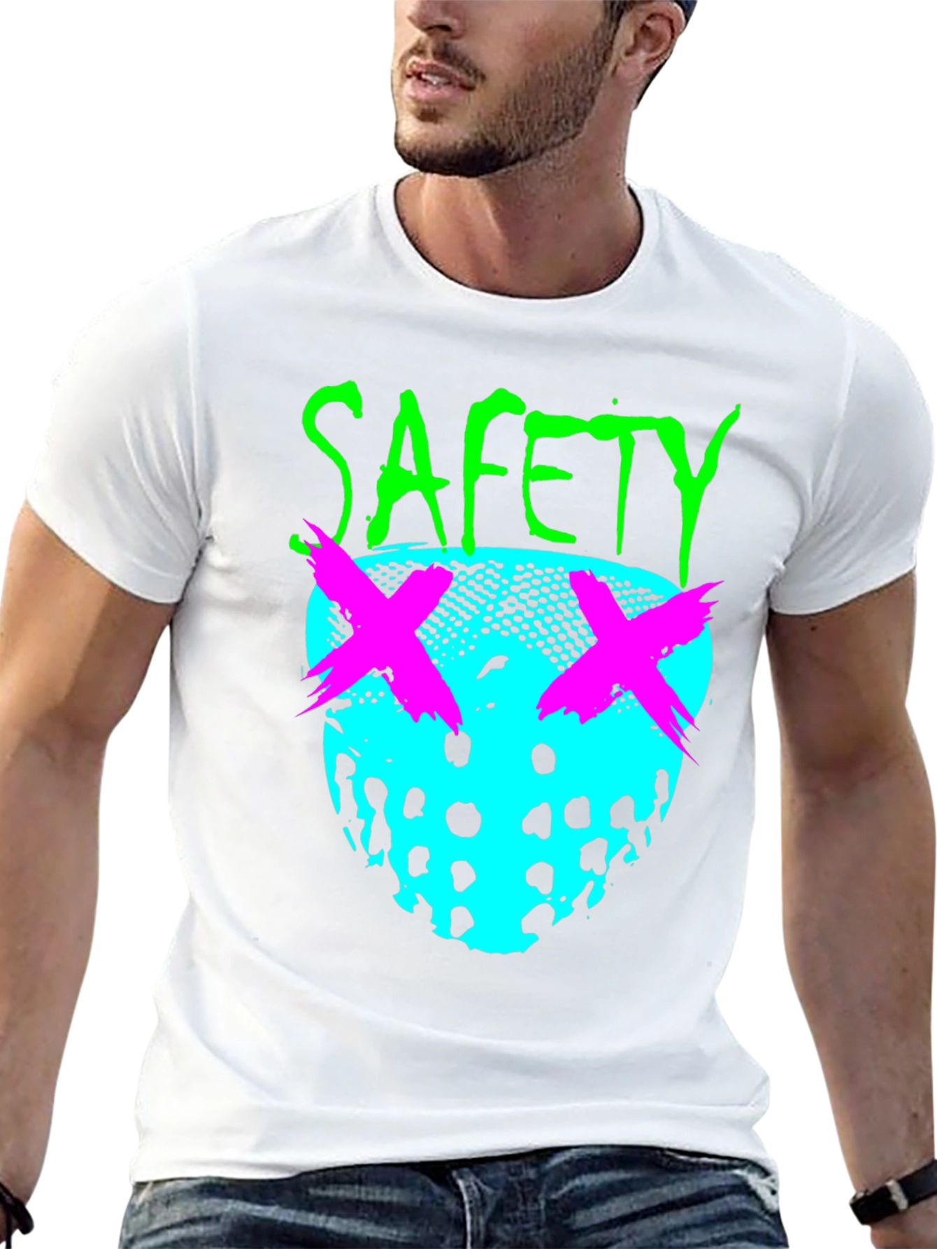 Safety First Graphic T-Shirt