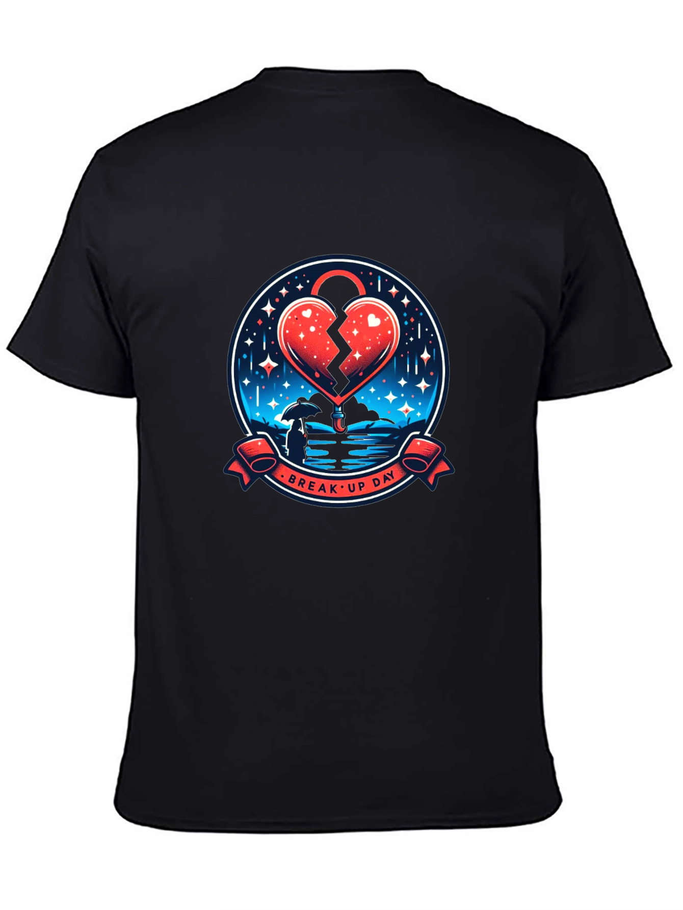 Break Up Day T-Shirt - Heart Lock