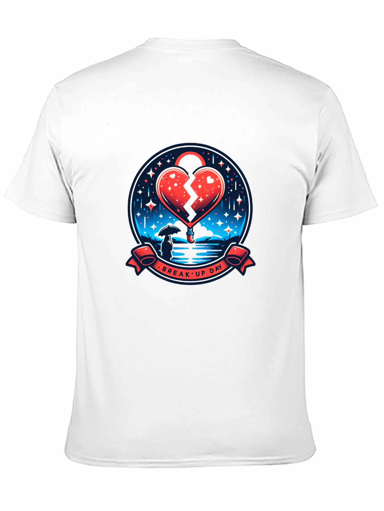 Break Up Day T-Shirt - Heart Lock
