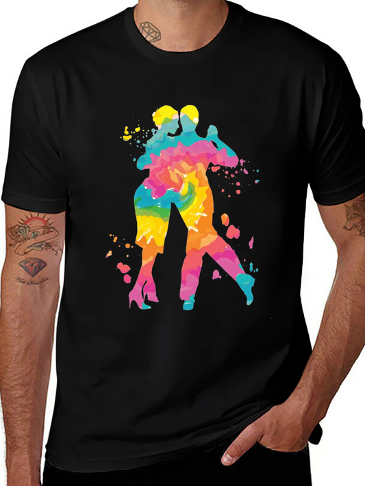 Colorful Tango Dancing T-Shirt