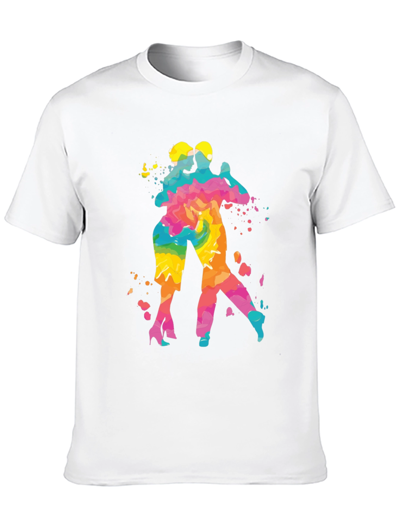 Colorful Tango Dancing T-Shirt