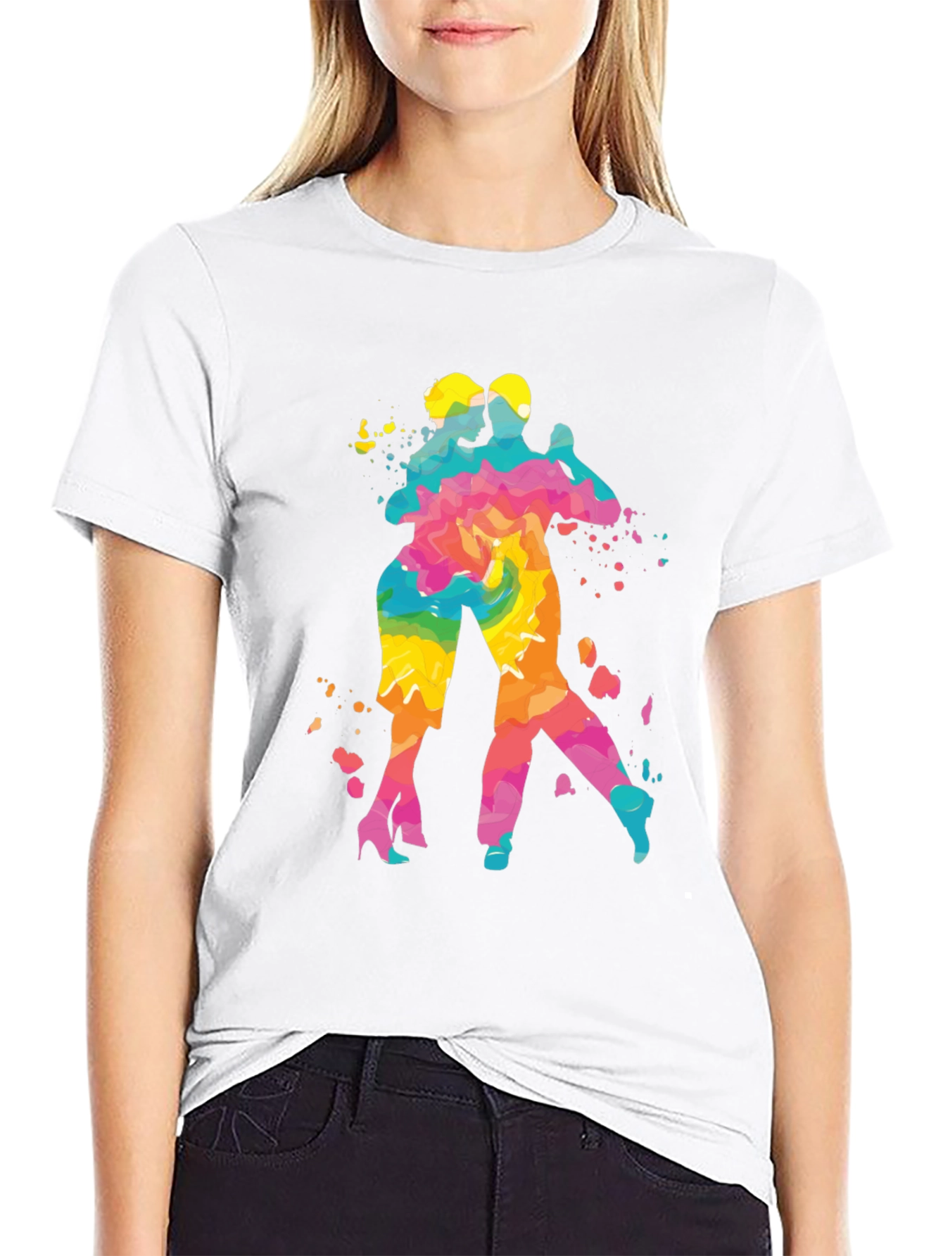 Colorful Tango Dancing T-Shirt