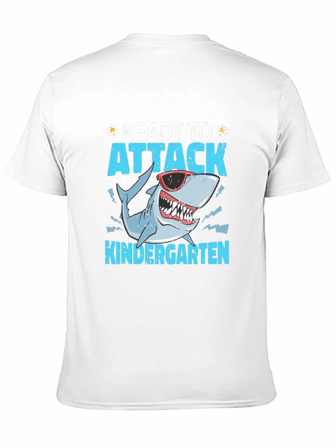 Ready to Attack Kindergarten Shark T-Shirt
