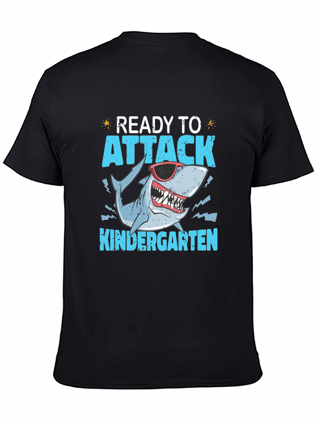 Ready to Attack Kindergarten Shark T-Shirt
