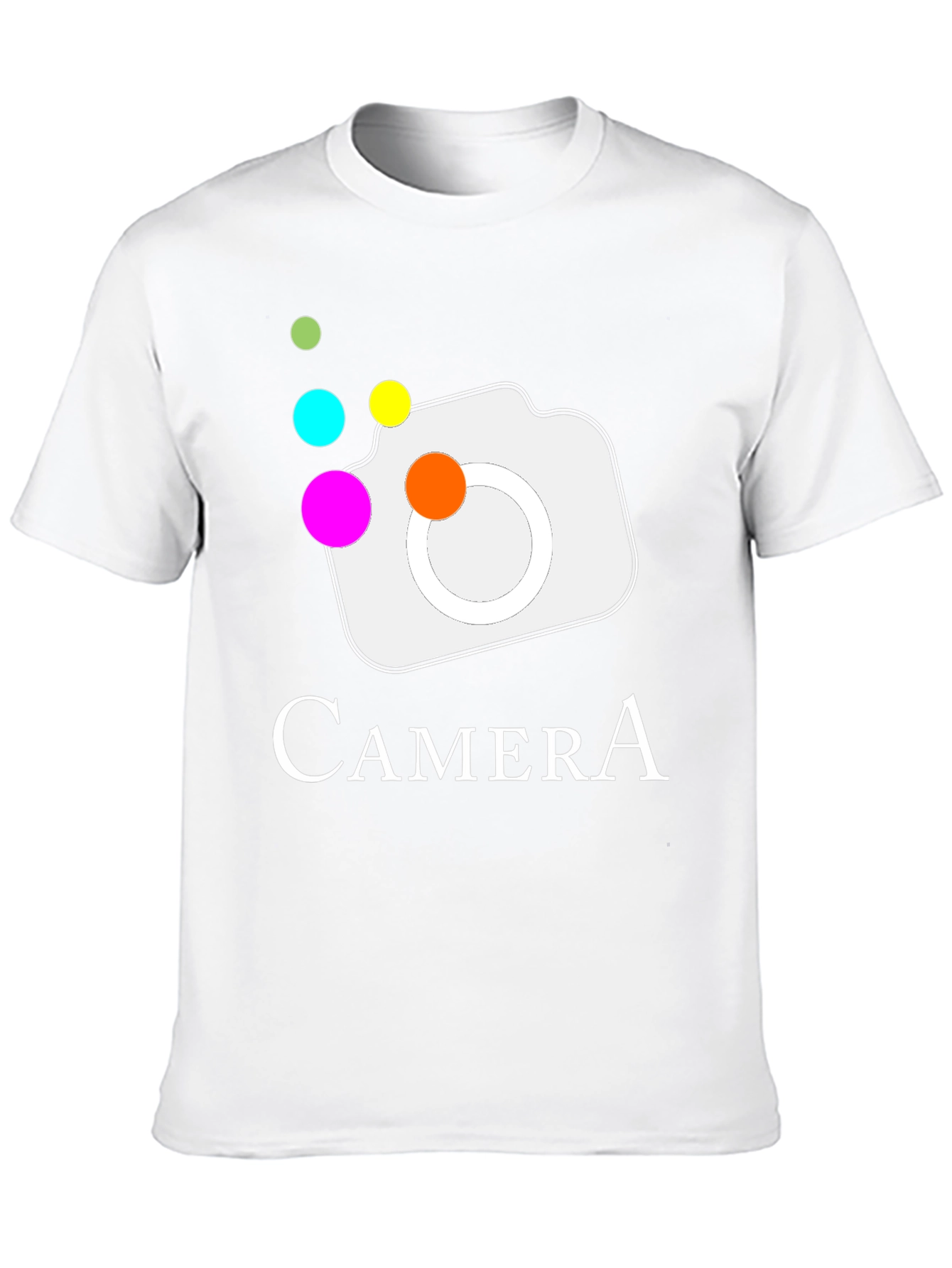 Camera Graphic T-Shirt - Stylish & Unique