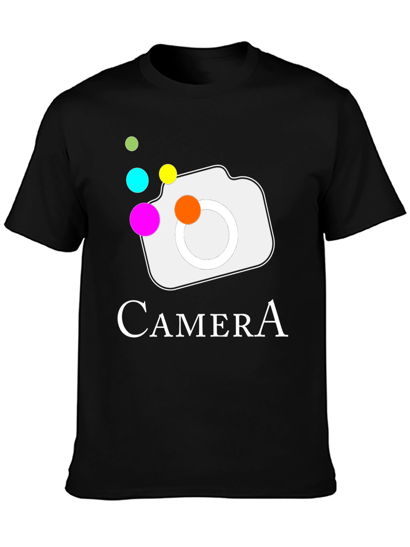 Camera Graphic T-Shirt - Stylish & Unique