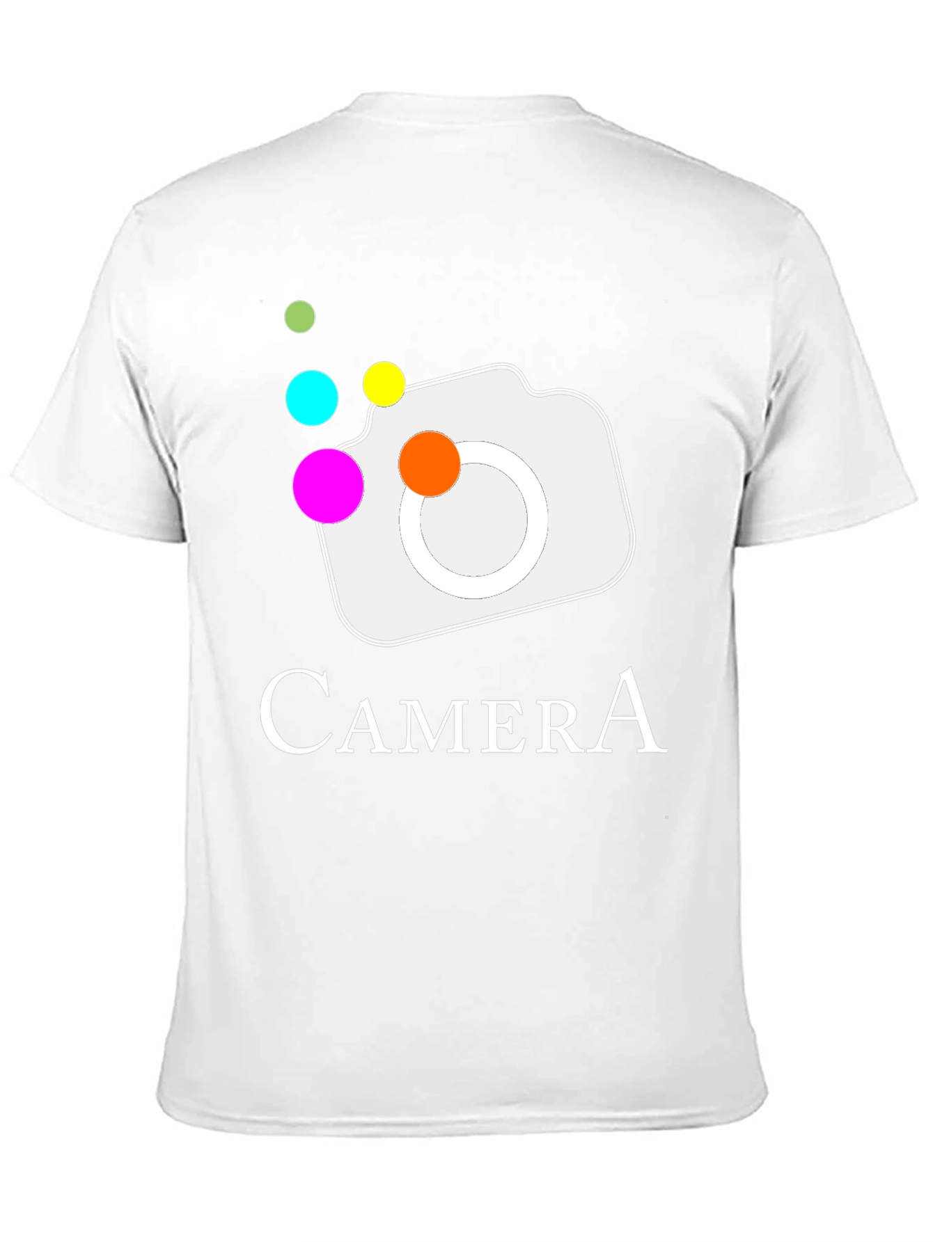 Camera Graphic T-Shirt - Stylish & Unique