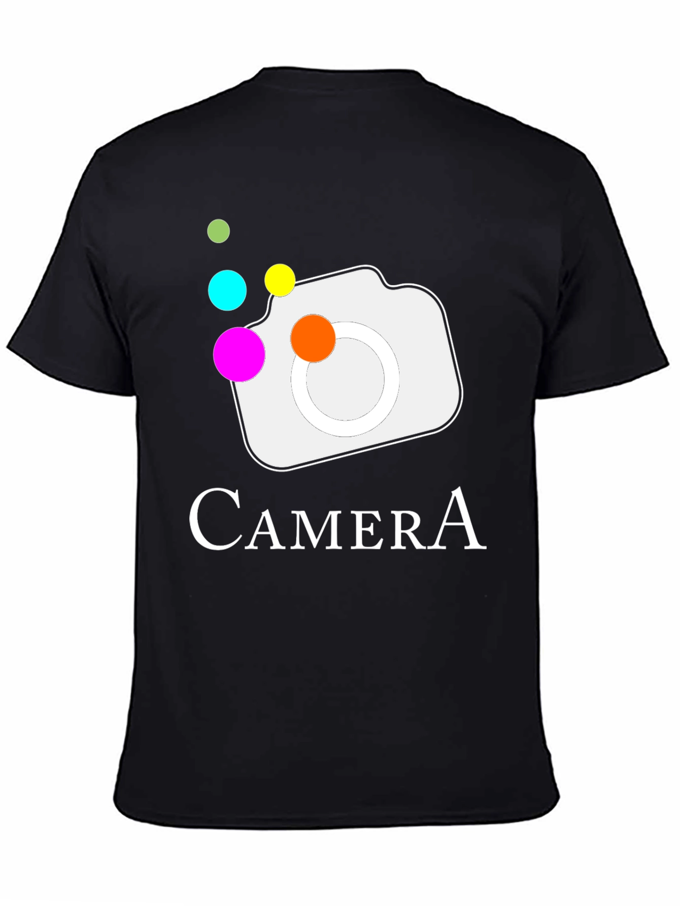 Camera Graphic T-Shirt - Stylish & Unique