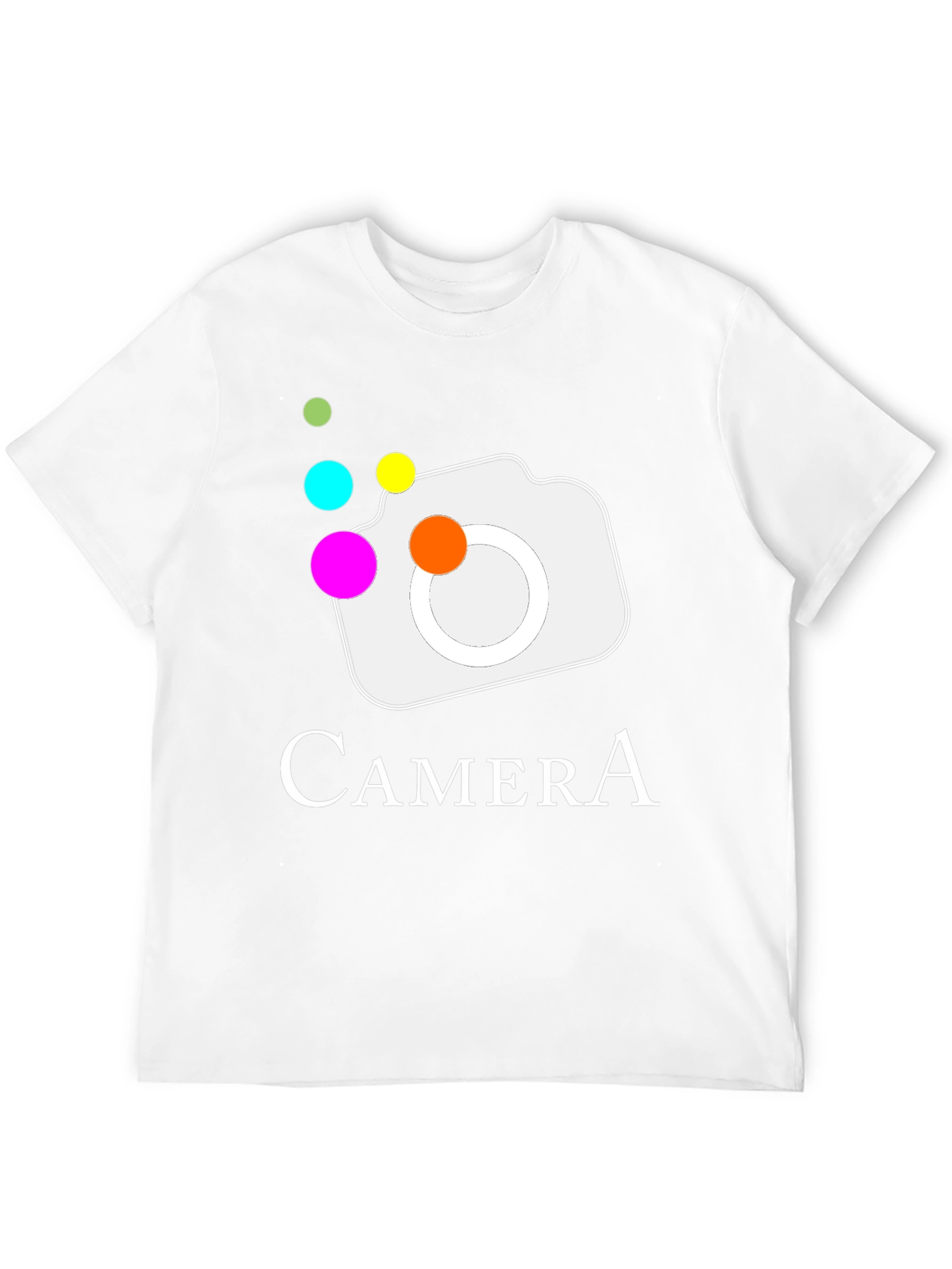 Camera Graphic T-Shirt - Stylish & Unique