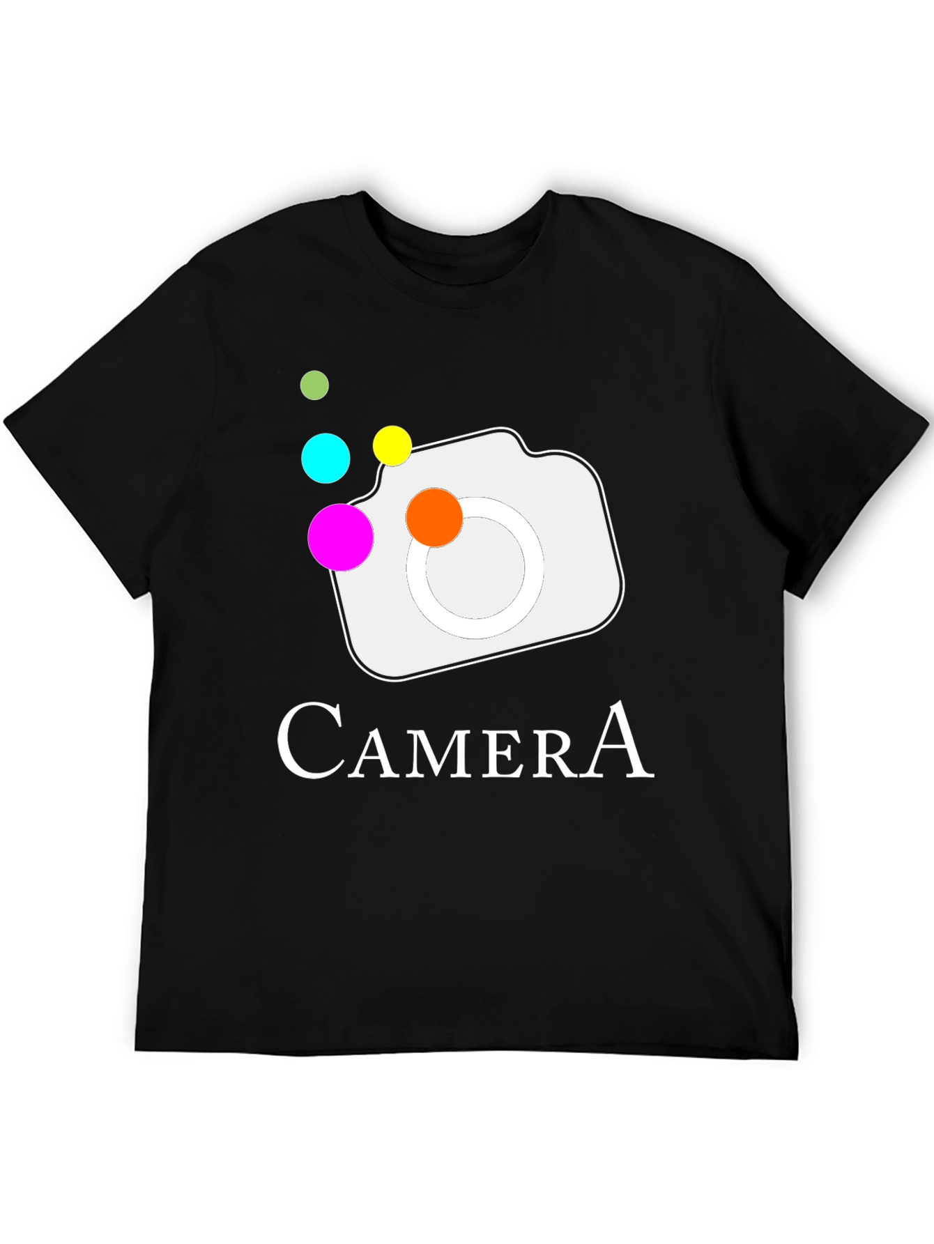 Camera Graphic T-Shirt - Stylish & Unique