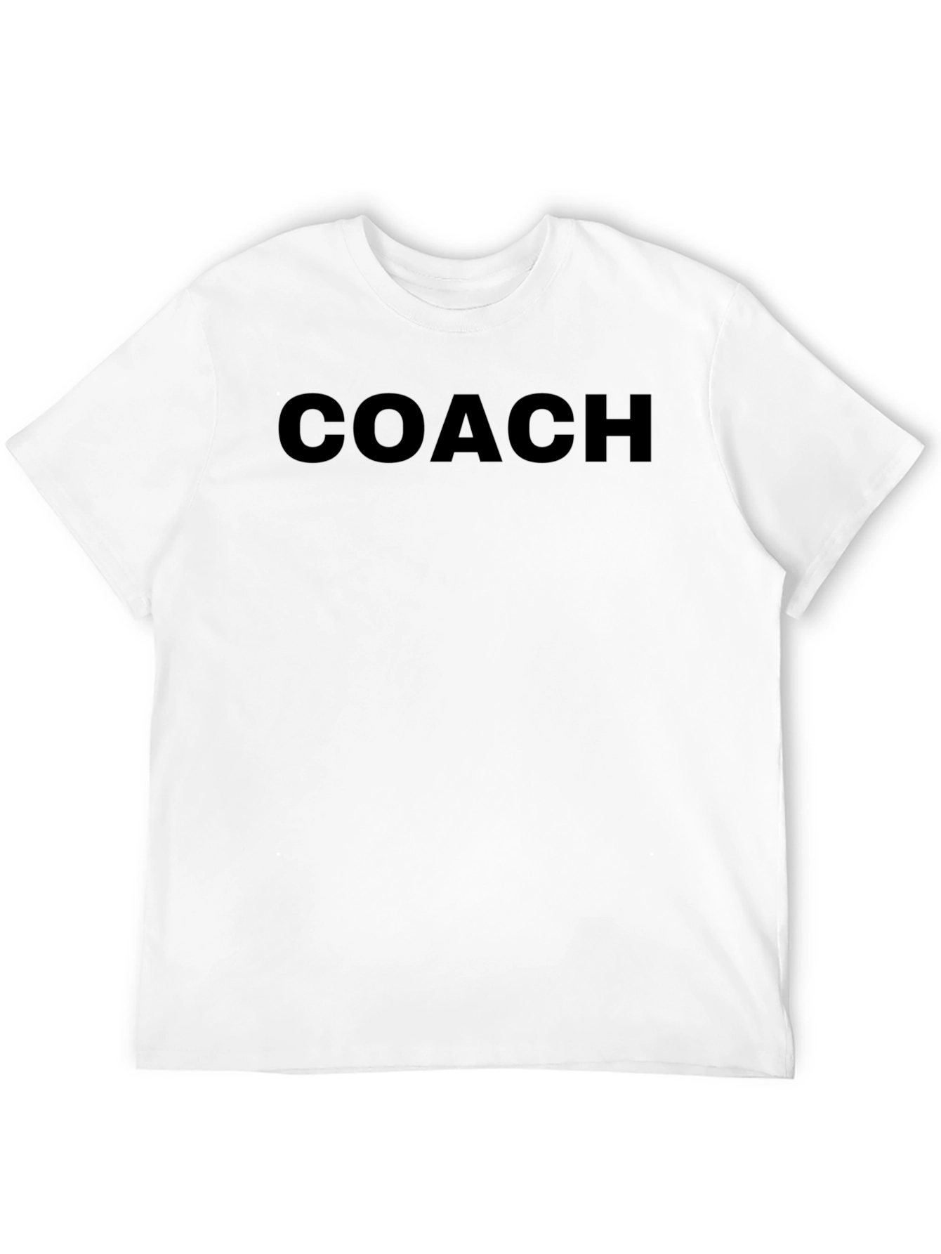 Mens Black COACH Crew Neck T-Shirt