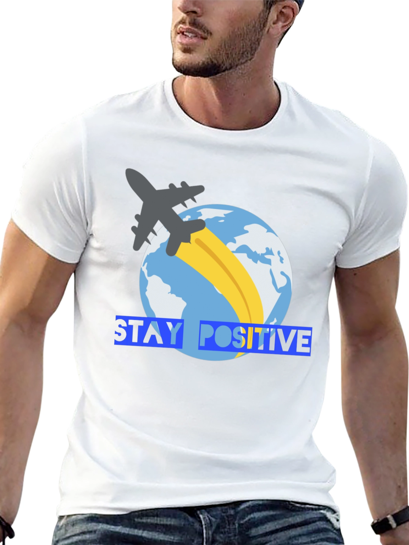 Stay Positive Travel Tee