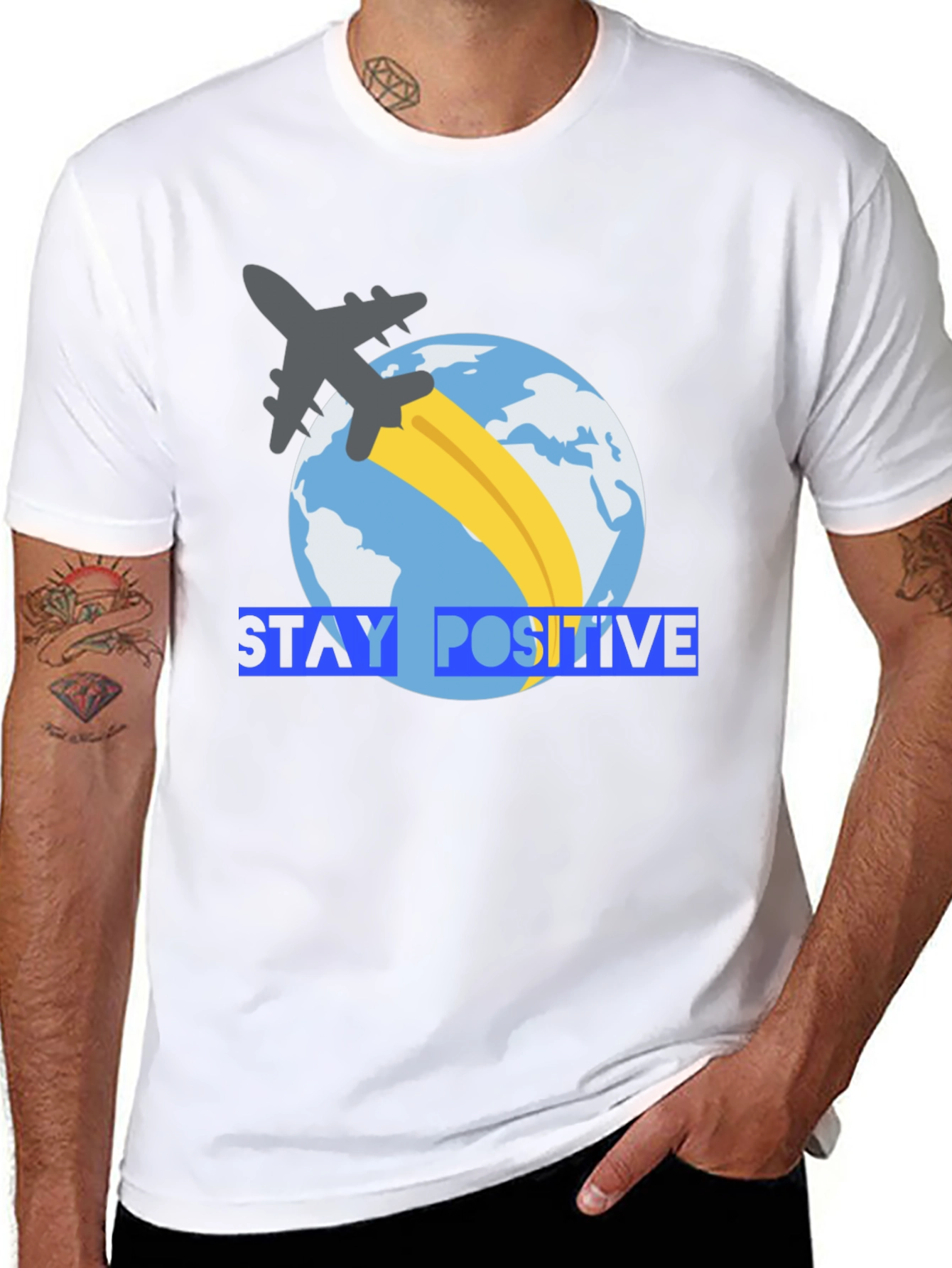 Stay Positive Travel Tee