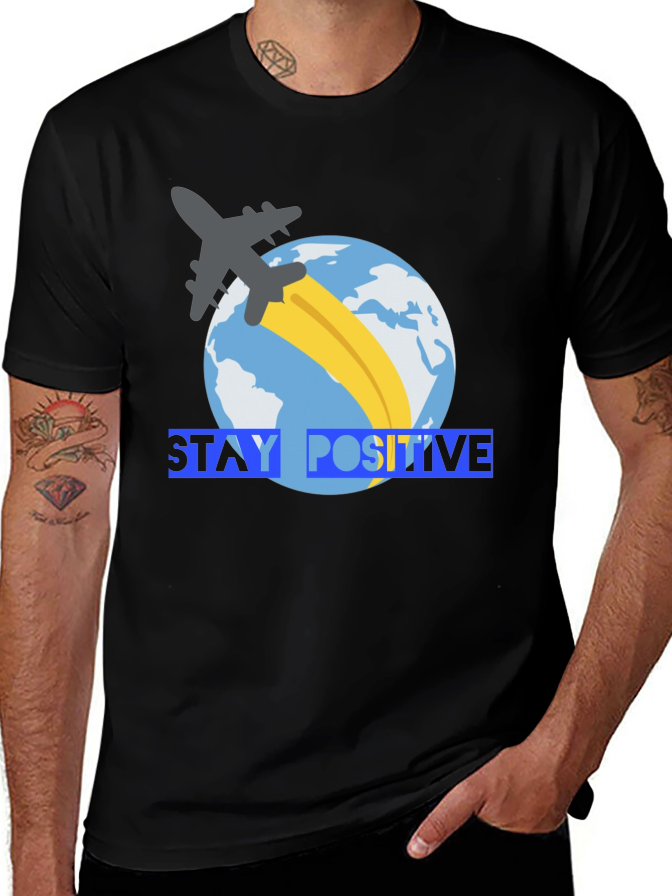 Stay Positive Travel Tee