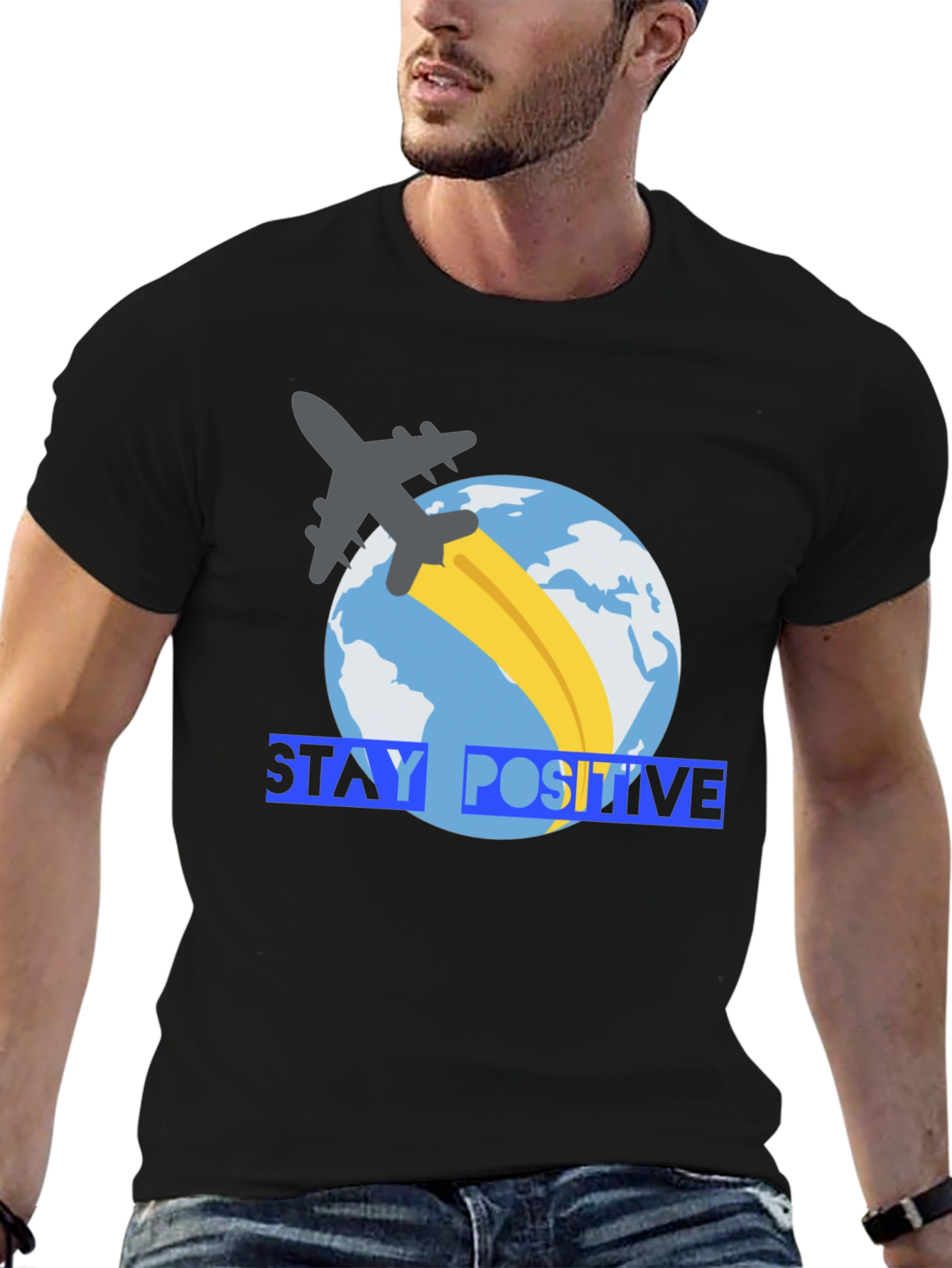 Stay Positive Travel Tee