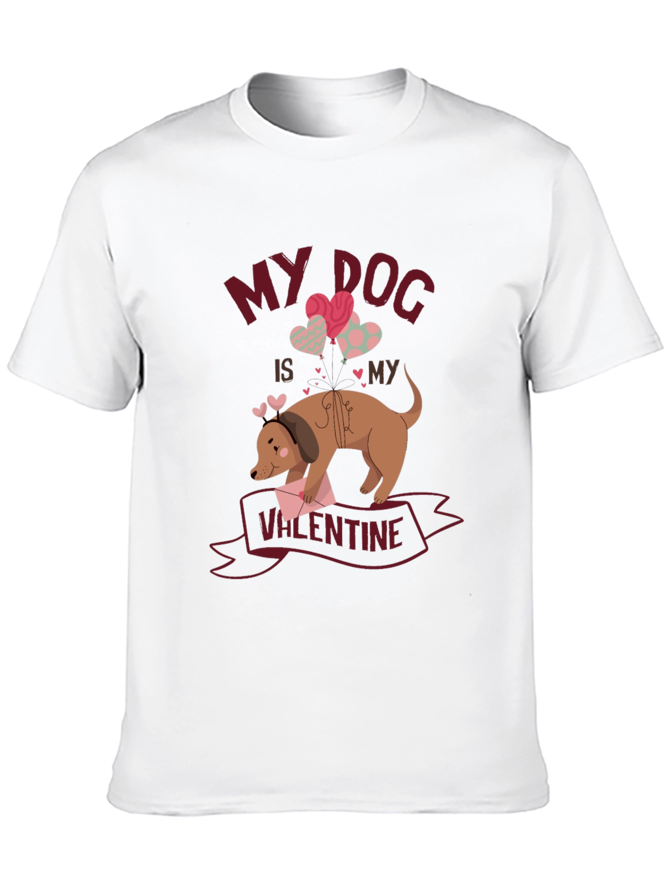 My Dog is My Valentine T-Shirt