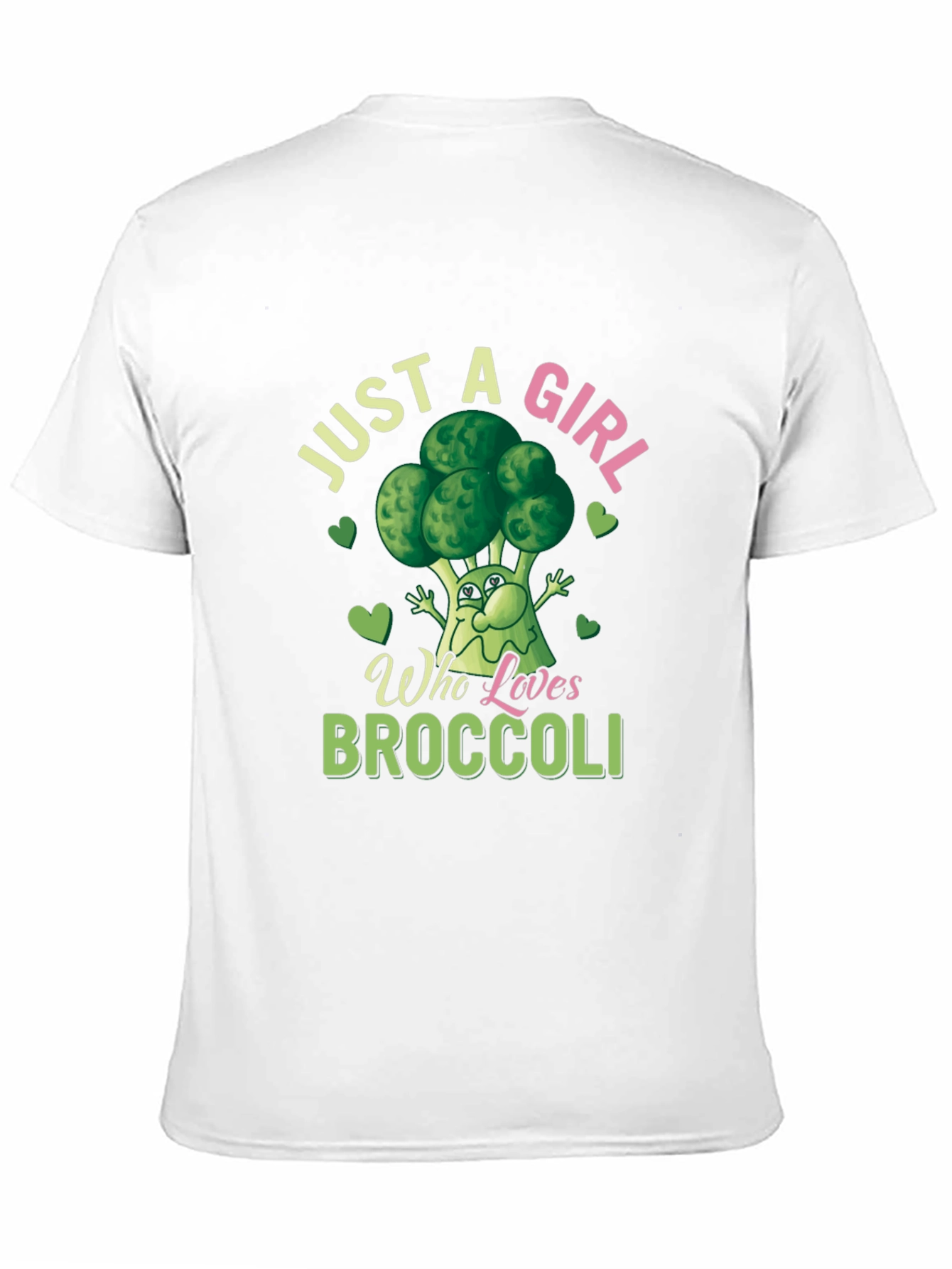 Just a Girl Who Loves Broccoli T-Shirt