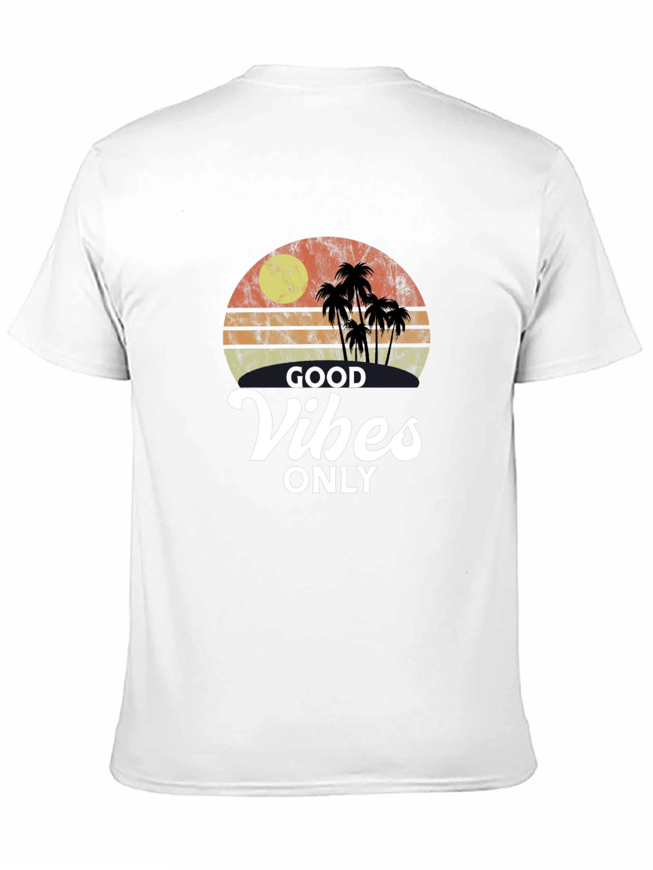 Good Vibes Only Retro T-Shirt