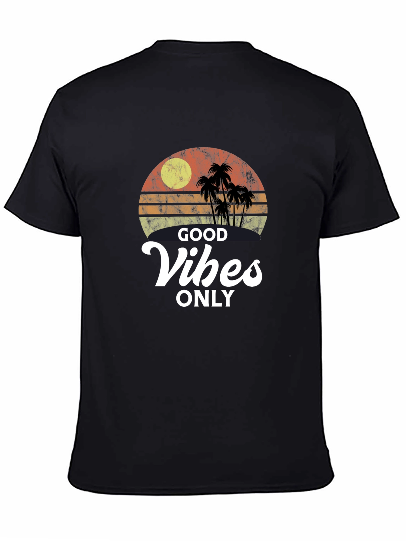 Good Vibes Only Retro T-Shirt