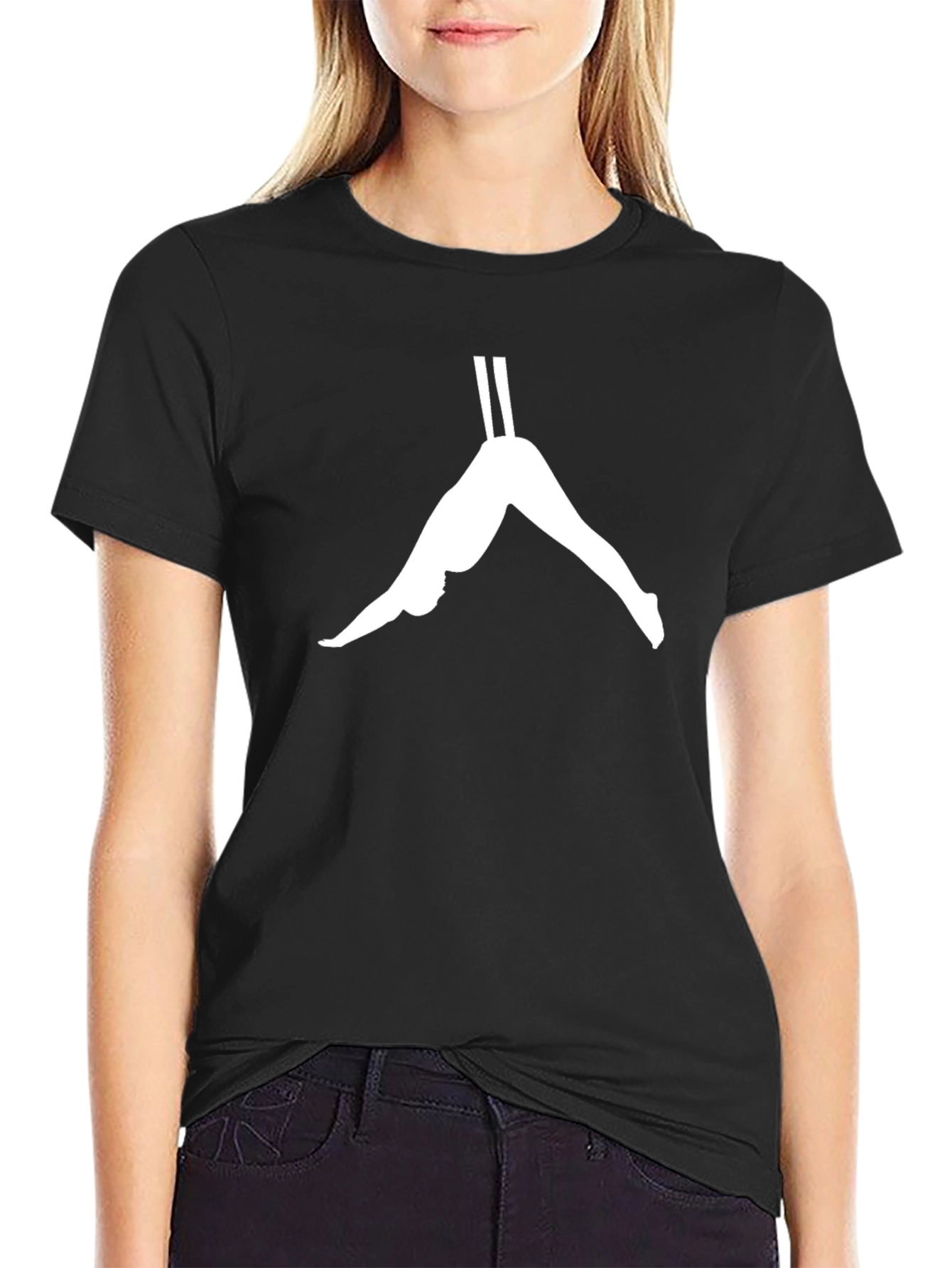 Aerial Acrobat Black T-Shirt