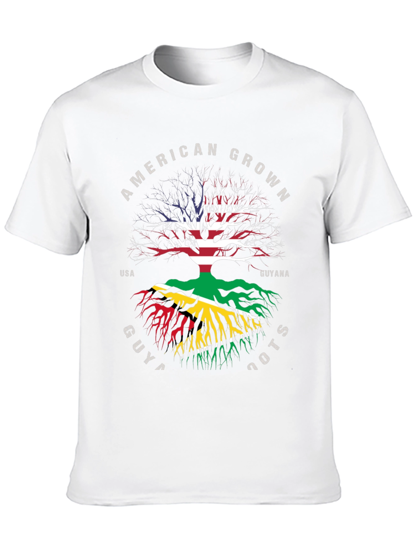 American Grown Guyana Roots T-Shirt