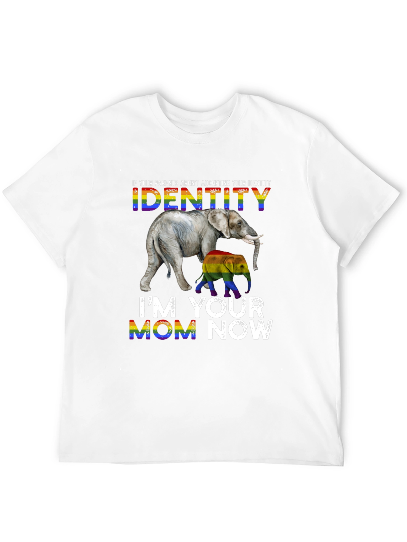 LGBTQ+ Elephant Pride T-Shirt