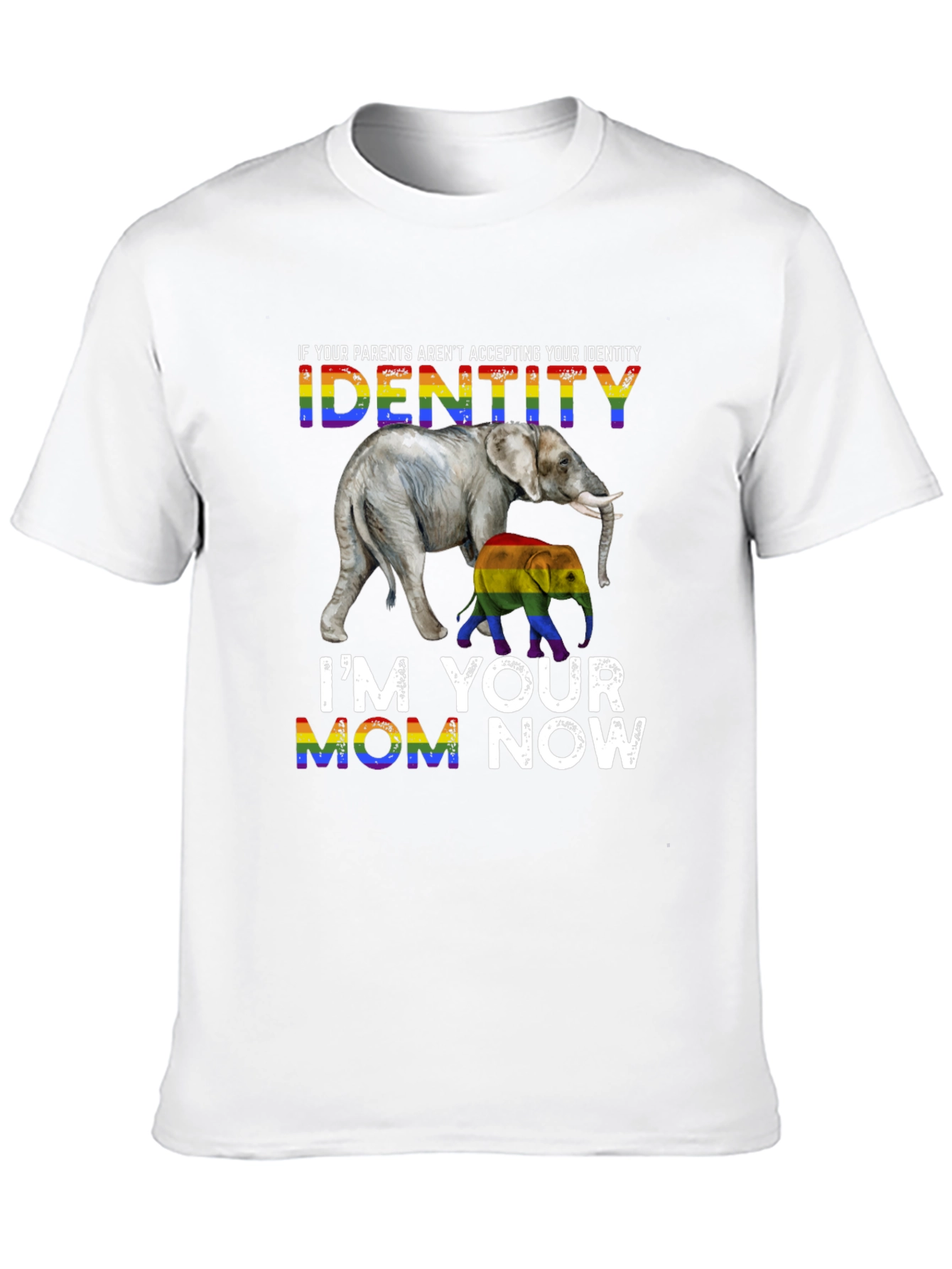 LGBTQ+ Elephant Pride T-Shirt