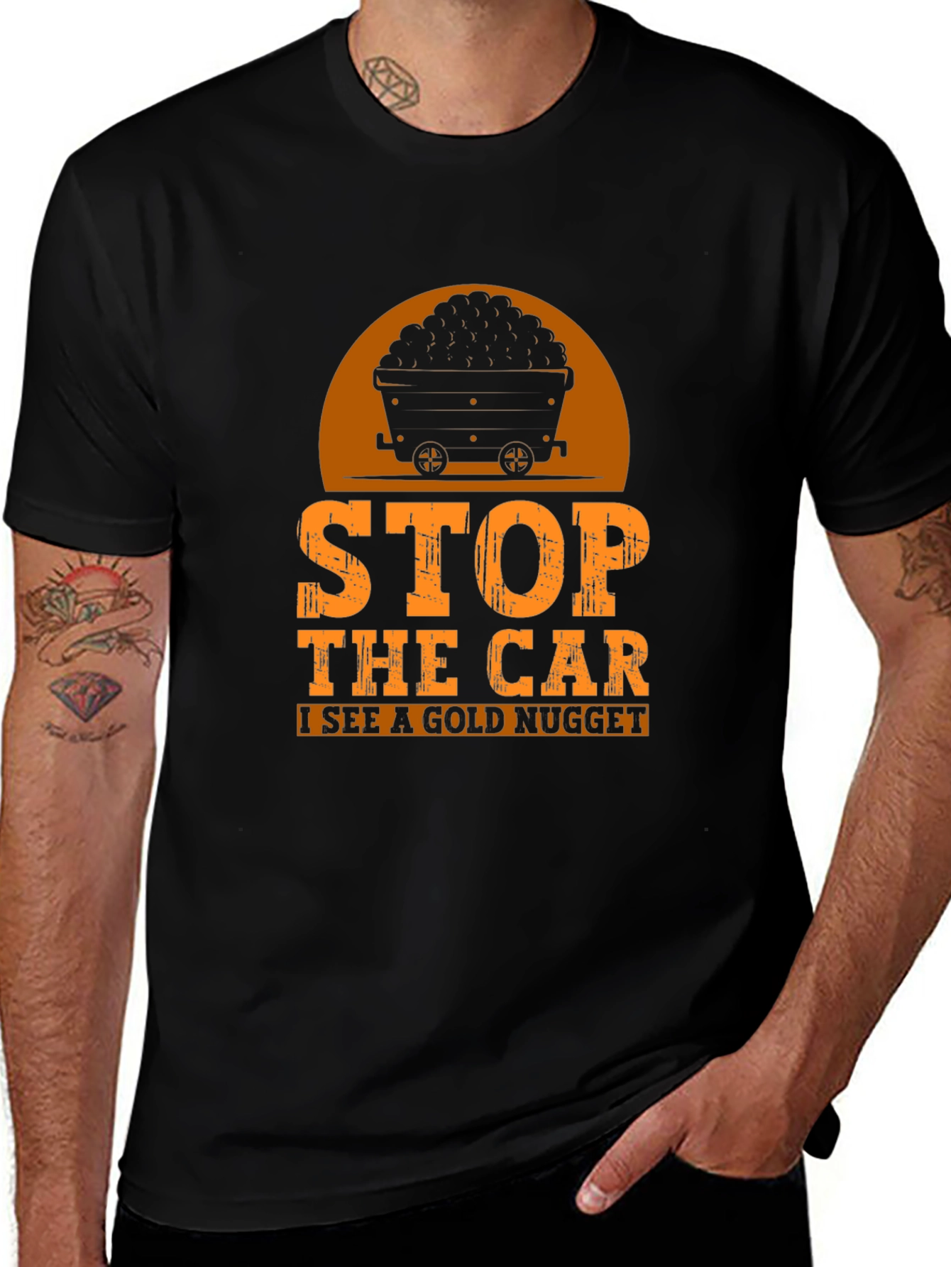 Gold Nugget Miner T-Shirt - Stop The Car!