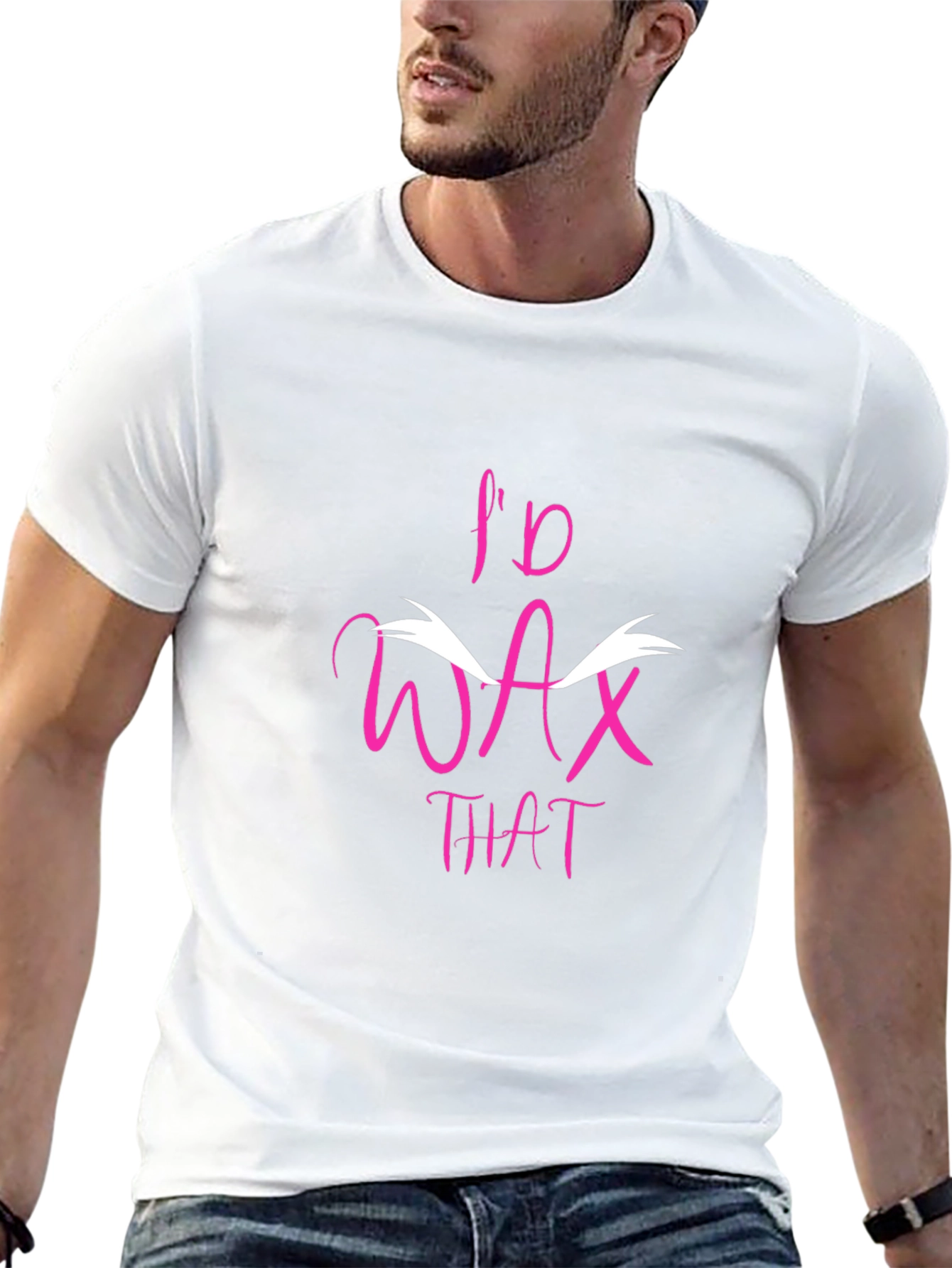 Id Wax That T-Shirt - Funny Hair Removal Tee