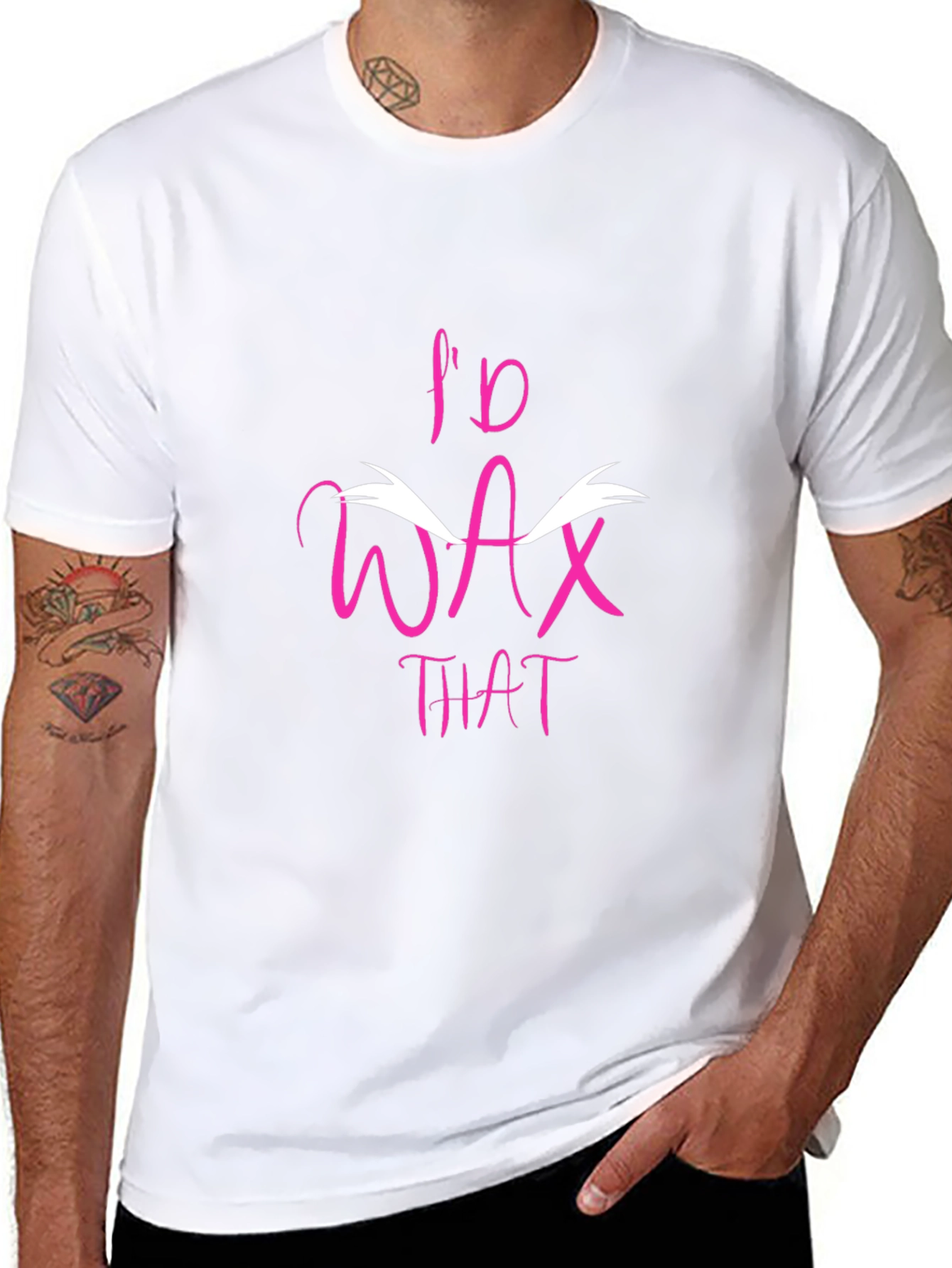 Id Wax That T-Shirt - Funny Hair Removal Tee
