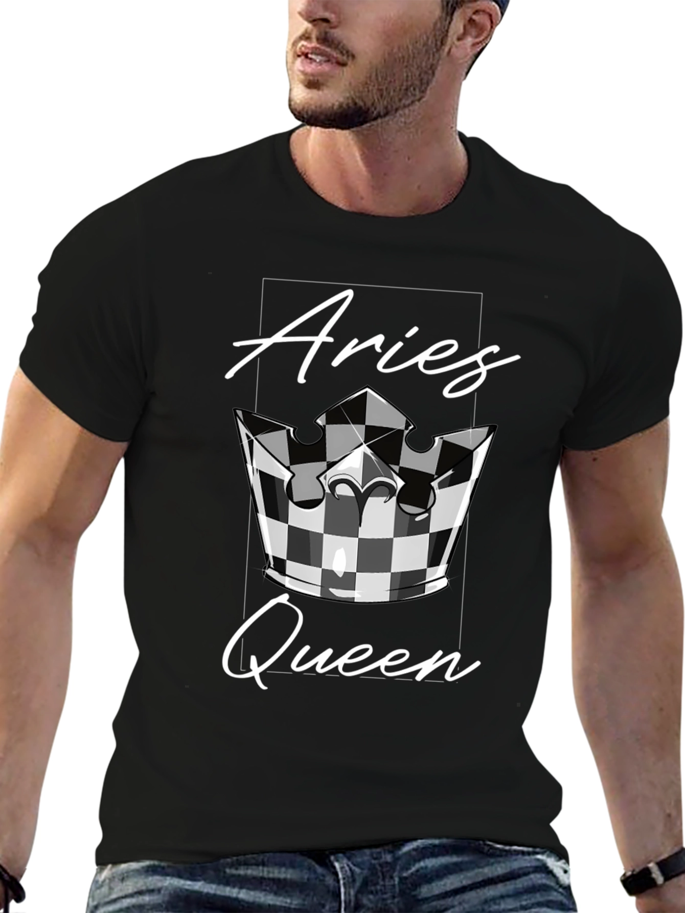 Aries Queen Graphic Tee - Zodiac T-Shirt