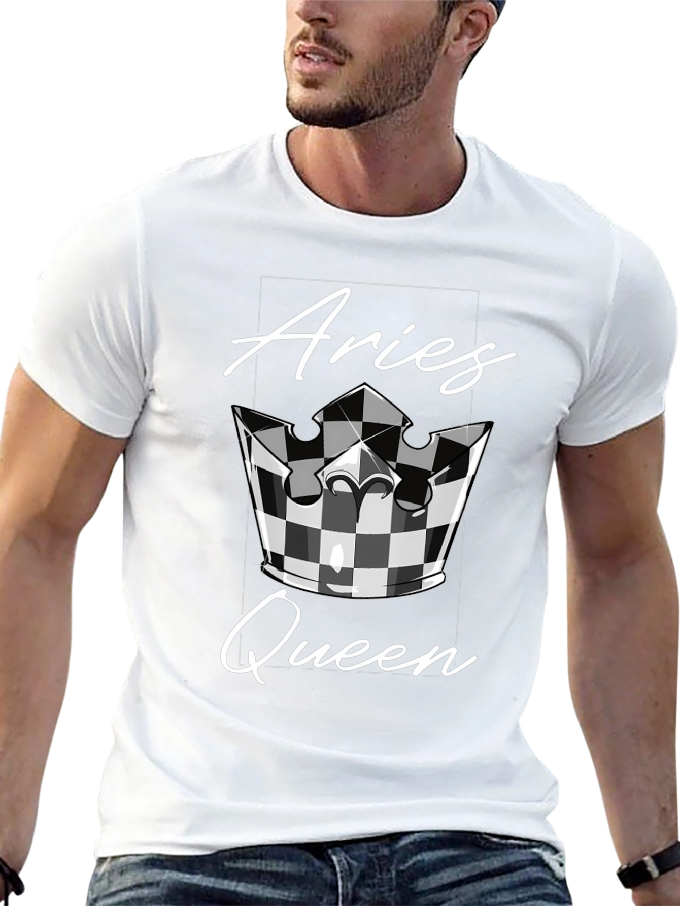 Aries Queen Graphic Tee - Zodiac T-Shirt