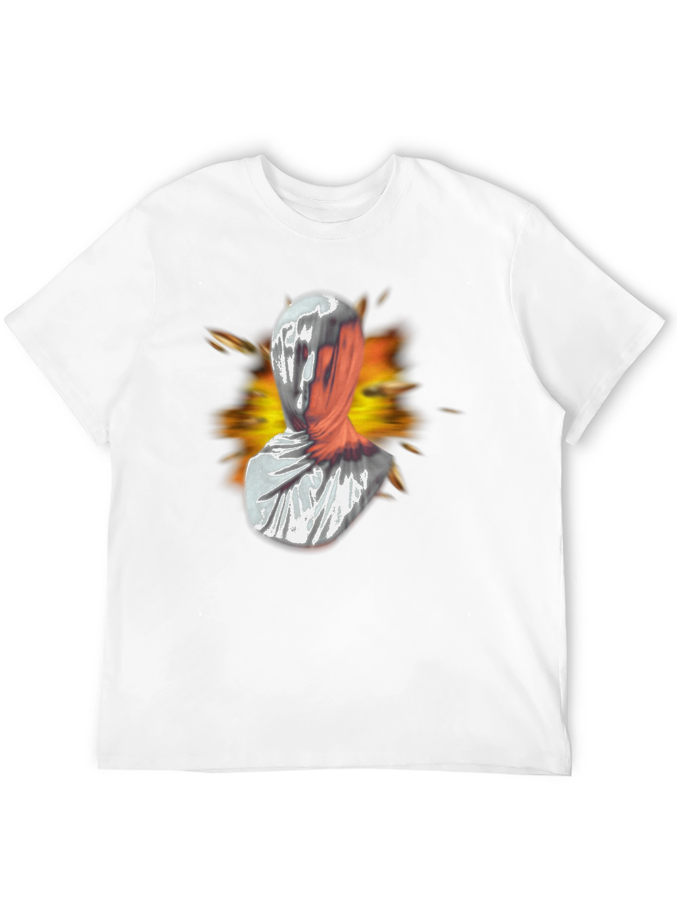 Abstract Faceless Graphic Tee - Bold Streetwear