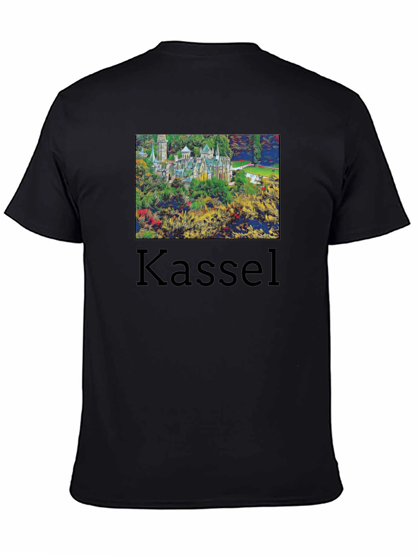 Kassel Germany Black T-Shirt