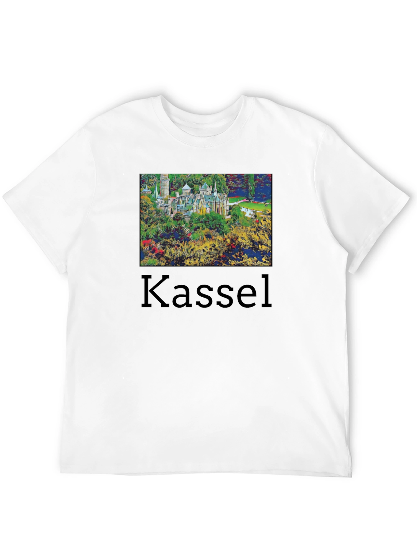 Kassel Germany Black T-Shirt