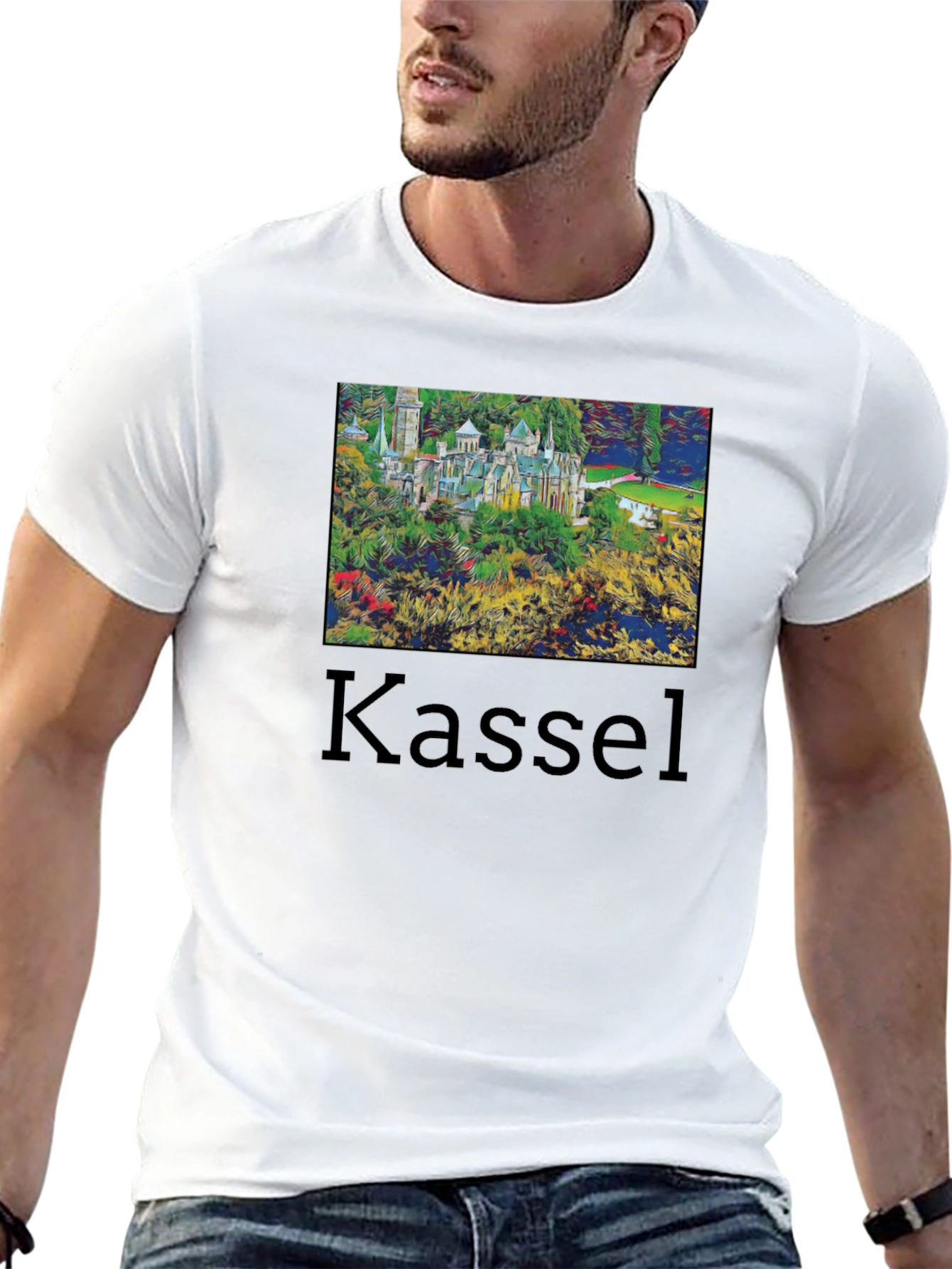 Kassel Germany Black T-Shirt
