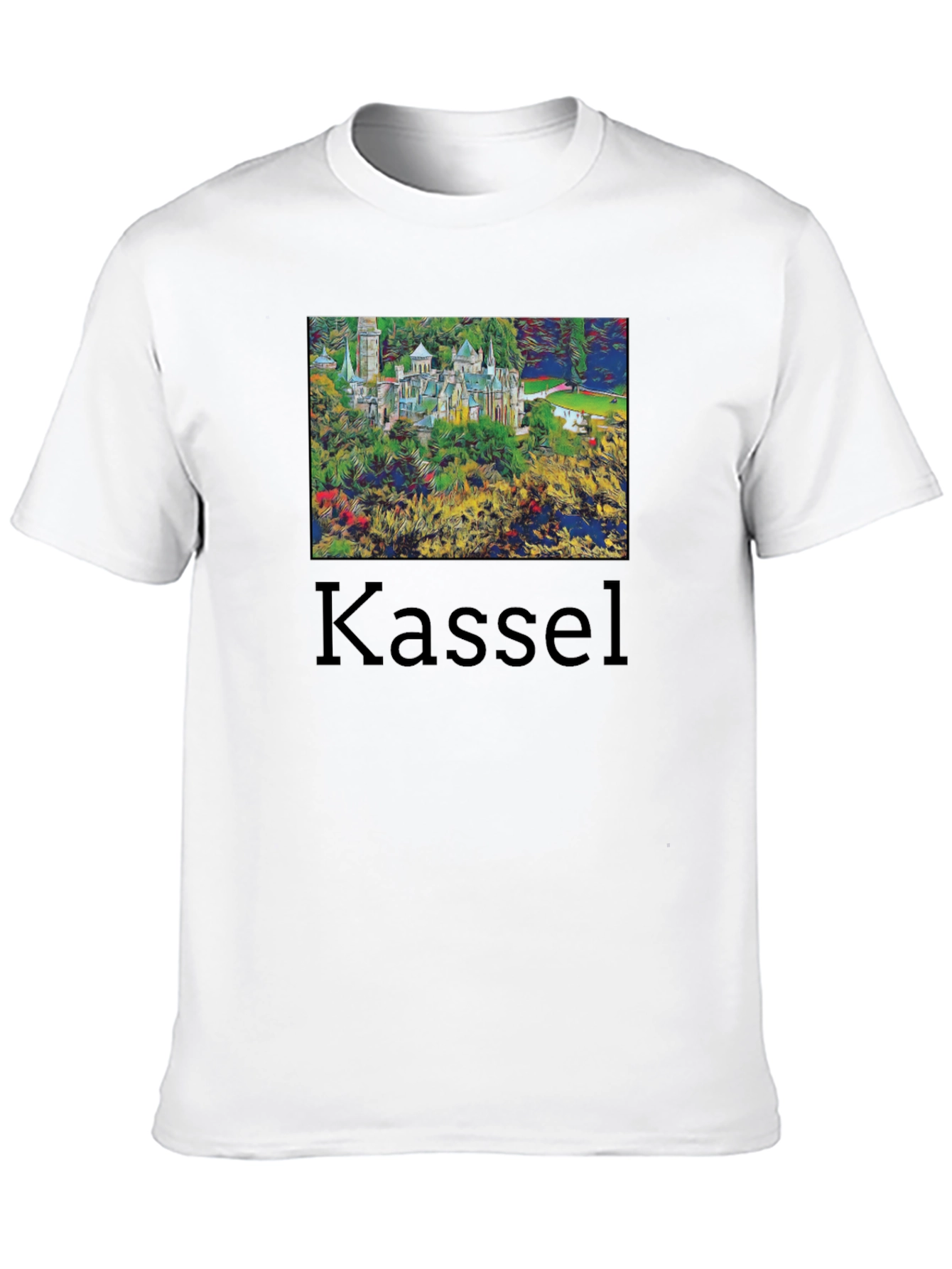 Kassel Germany Black T-Shirt