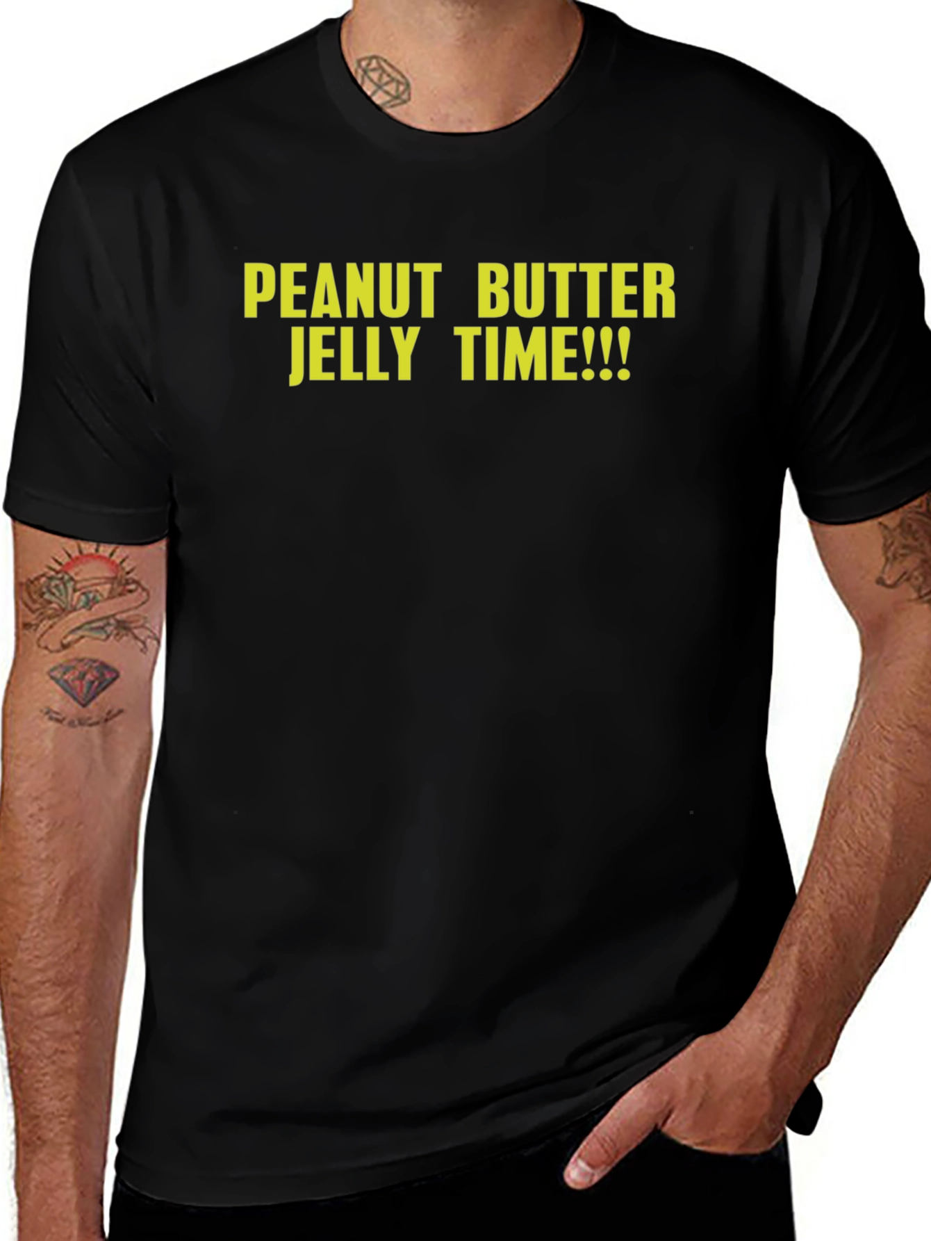 Peanut Butter Jelly Time Graphic Tee