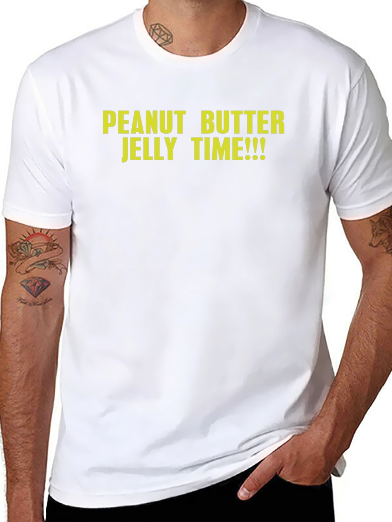 Peanut Butter Jelly Time Graphic Tee