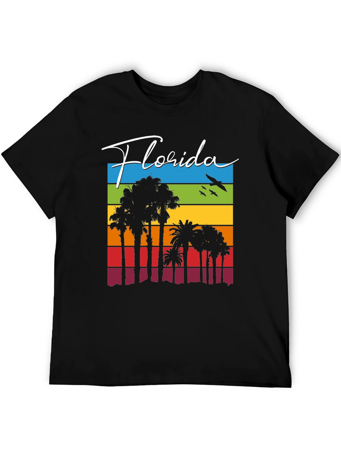 Florida Palm Tree Retro T-Shirt