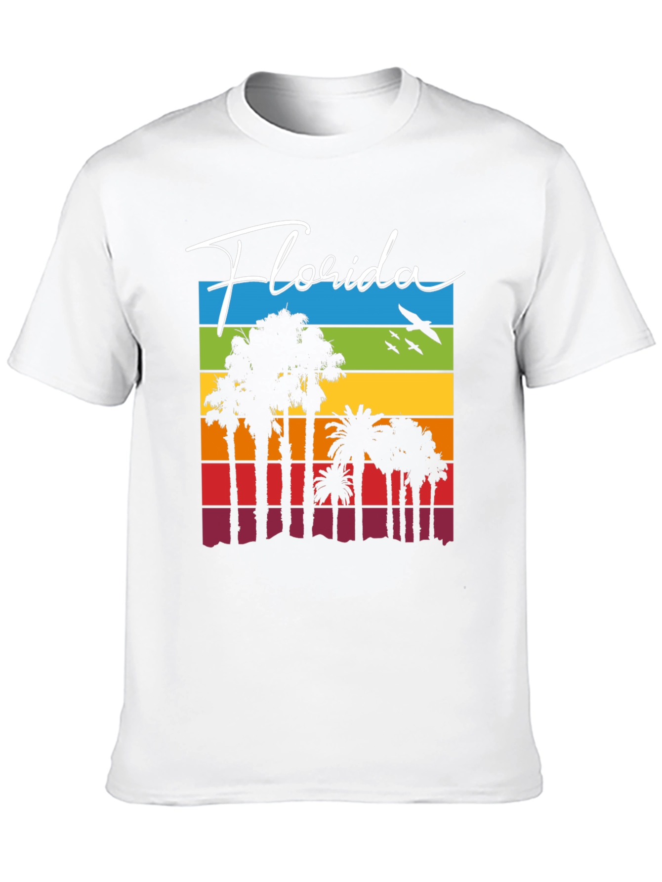 Florida Palm Tree Retro T-Shirt